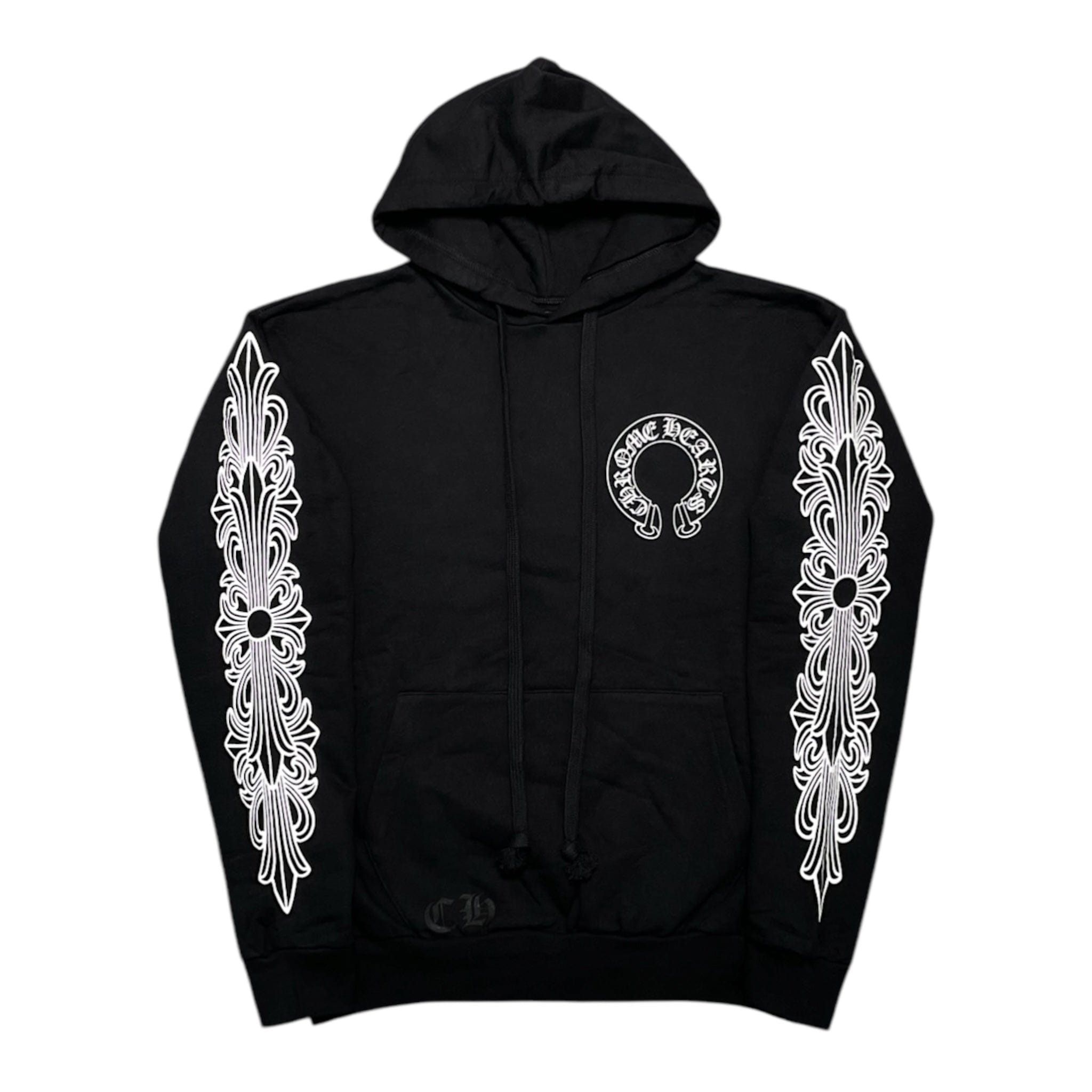 Chrome Hearts Chrome Hearts Back Logo Horseshoe Printed Hooded 