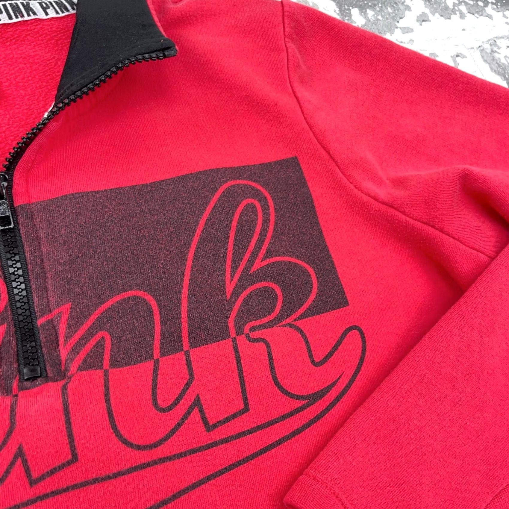 Victoria's Secret Victoria's Secret Sweatshirt Women Medium PINK Pullover Quarter Zip Sweater Size M / US 6-8 / IT 42-44 - 4 Thumbnail