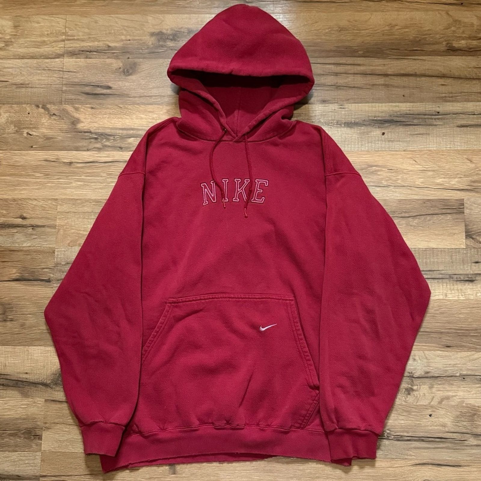 Nike 90s Nike Spell Out Hoodie Sweatshirt Size US M / EU 48-50 / 2 - 1 Thumbnail