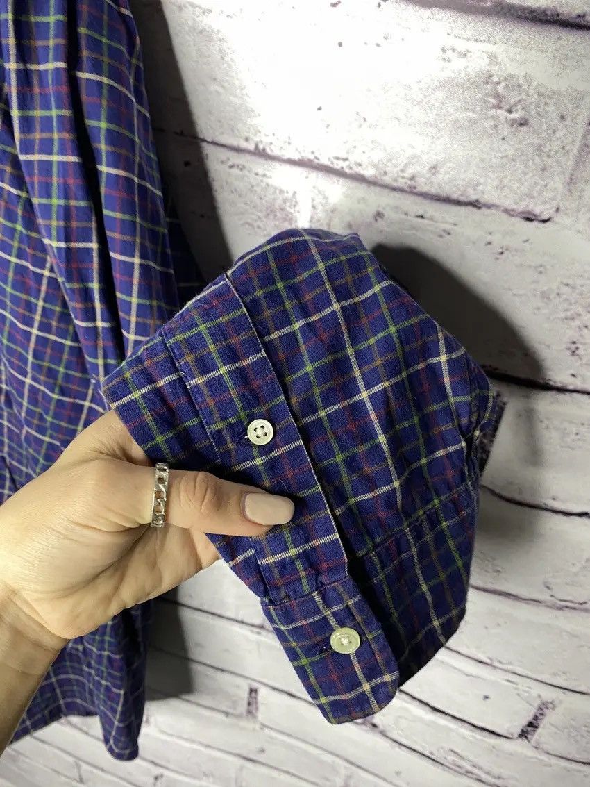 Vintage Men's Vintage Shirt Polo Ralph Lauren Checkered Flannel Size US XXL / EU 58 / 5 - 5 Thumbnail