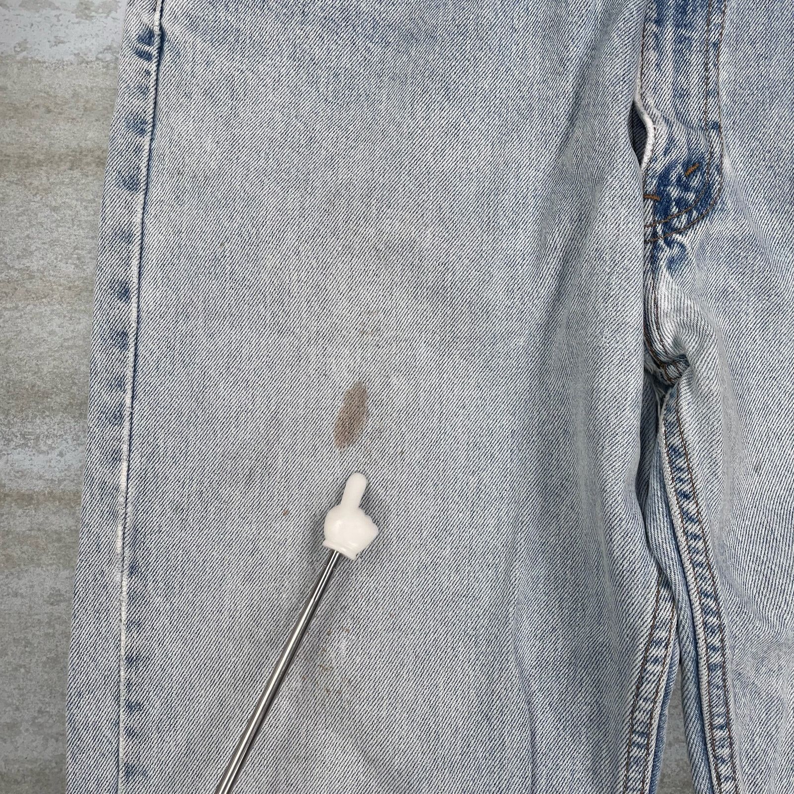 Levi's Vintage 90s Levis 505 Jeans 38x30 Straight Fit Light Wash Size US 38 / EU 54 - 6 Thumbnail