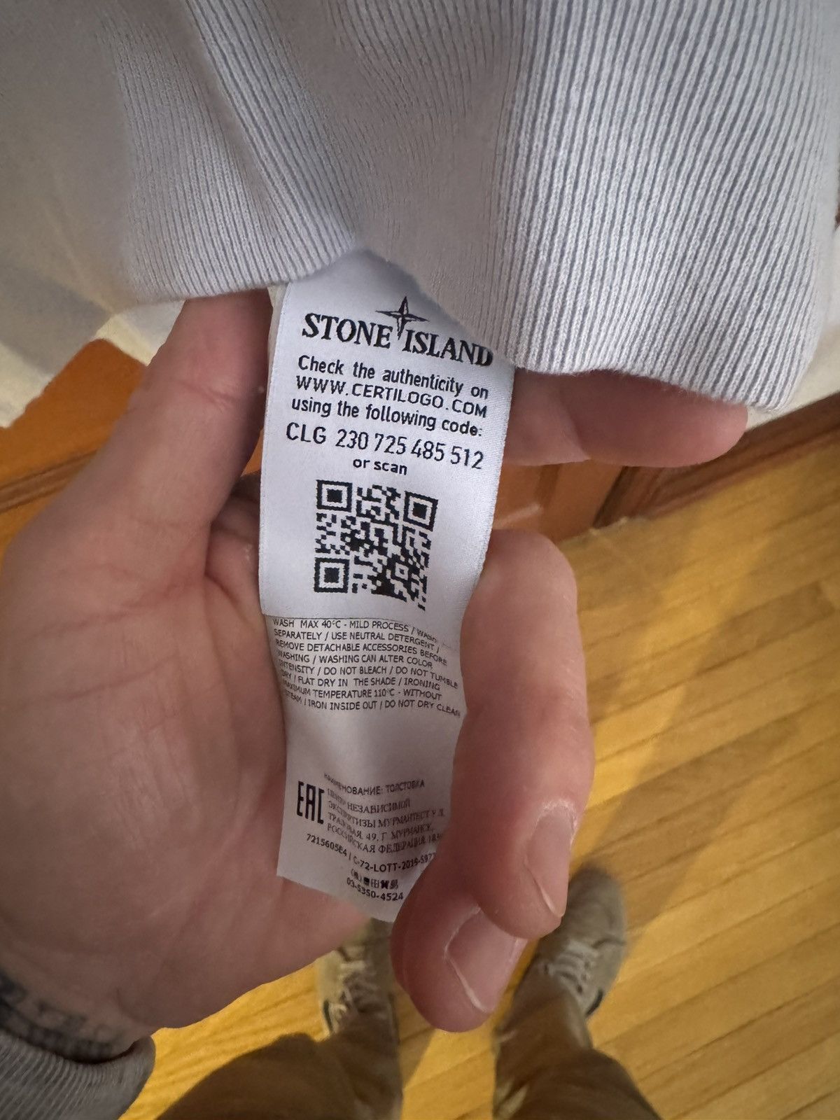 Stone Island Grey camo Stone Island crew neck Size US S / EU 44-46 / 1 - 3 Thumbnail