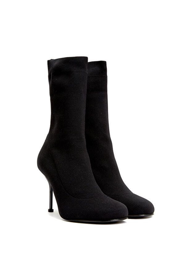 Alexander McQueen o1y0225 Ankle Boots in Black Size US 7 / IT 37 - 2 Thumbnail