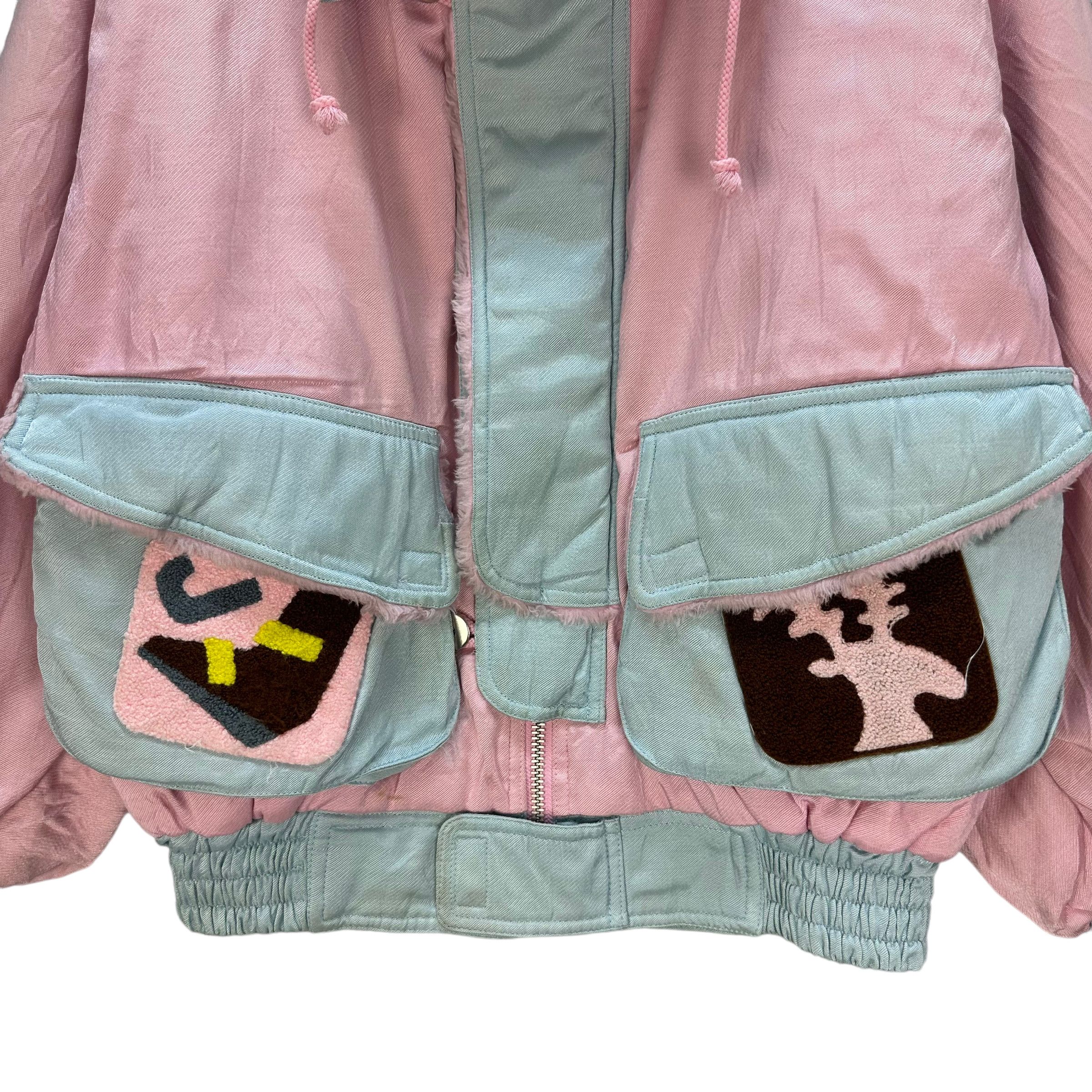 SKI SHOP JIRO PINKY SHERPA JACKET #8212-215