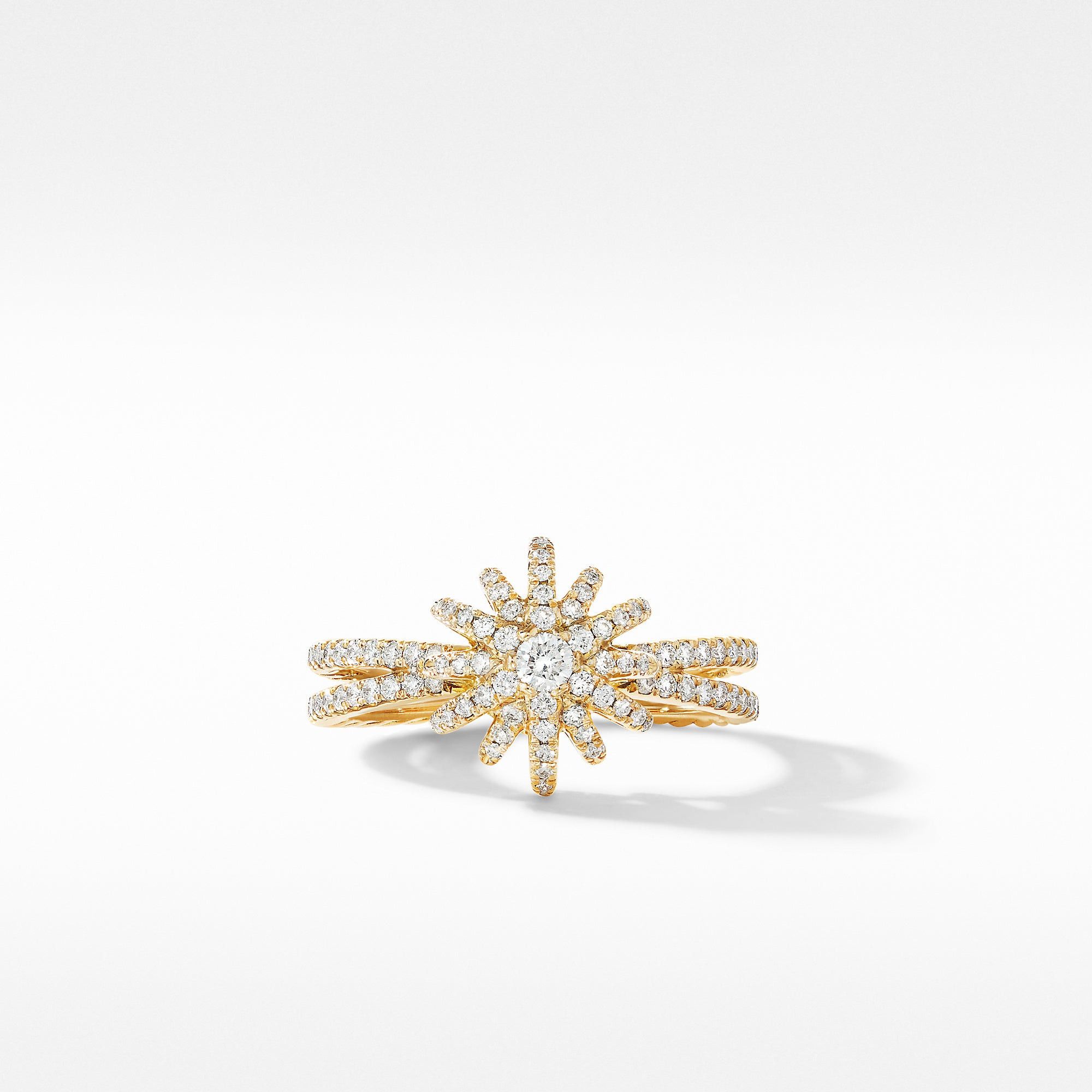 David Yurman o1s1wg111025 R14839D /Size 6 /Starburst Ring in Golden Size ONE SIZE - 2 Thumbnail