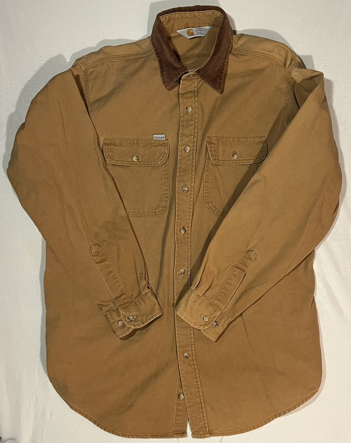 Carhartt 90’s Carhartt button up long sleeve Size US XL / EU 56 / 4 - 1 Thumbnail