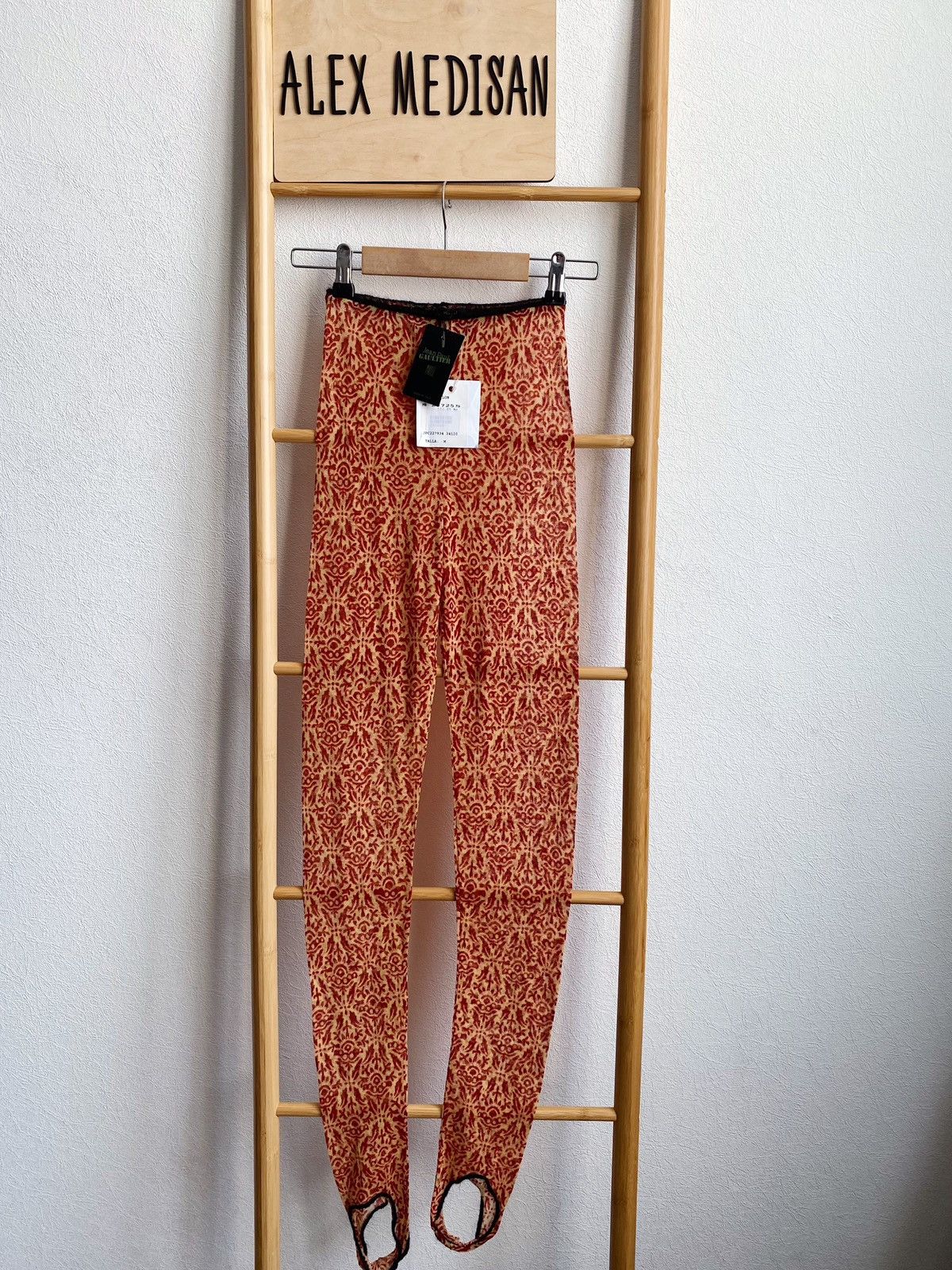 Jean Paul Gaultier Archive Jean Paul Gaultier Leggings RARE Size 28" / US 6 / IT 42 - 1 Thumbnail