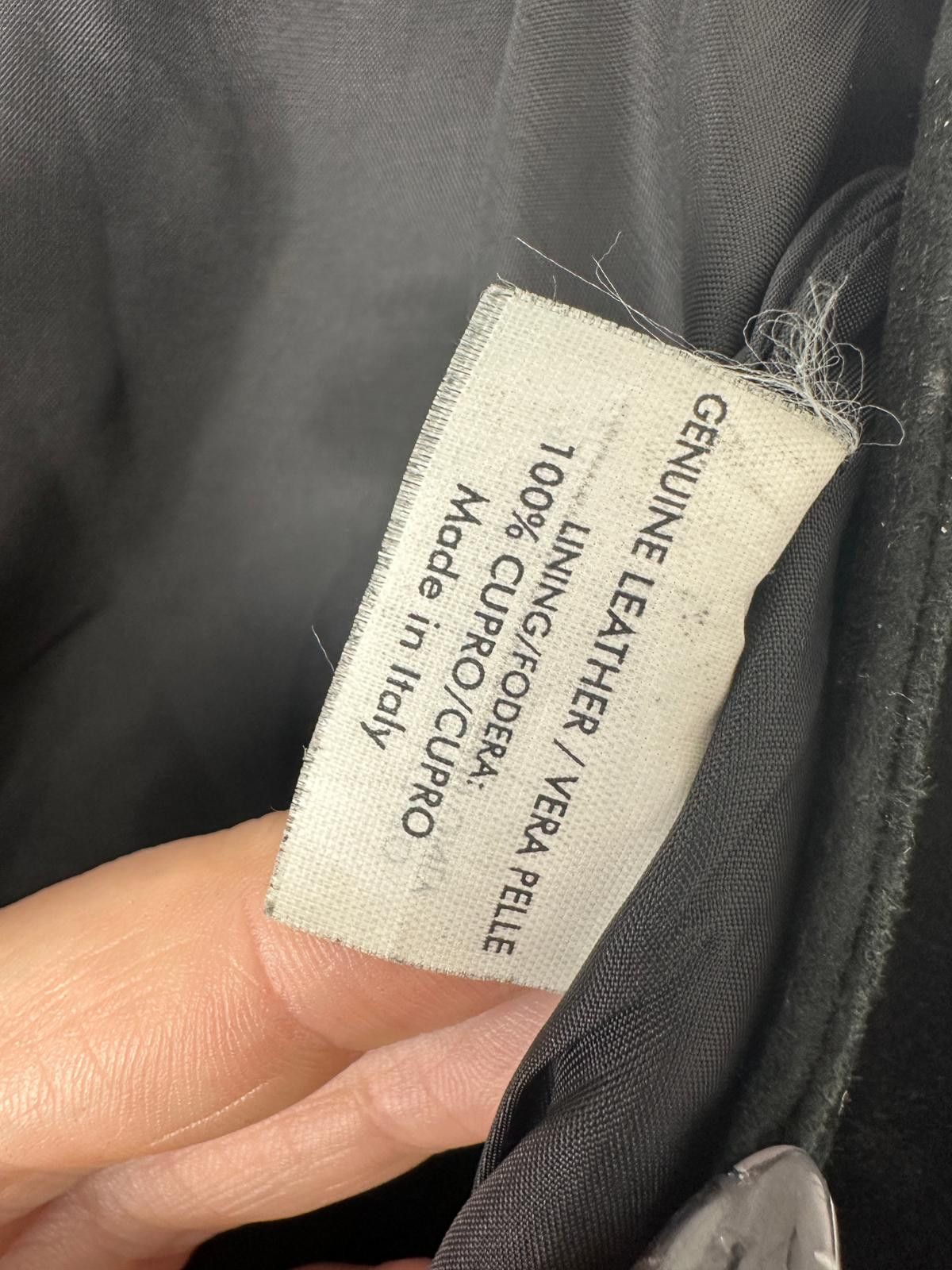 Alexander McQueen Alexander McQueen F/W 2003 'Scanners' Suede Grommet Skirt Size 32" / US 10 / IT 46 - 6 Thumbnail