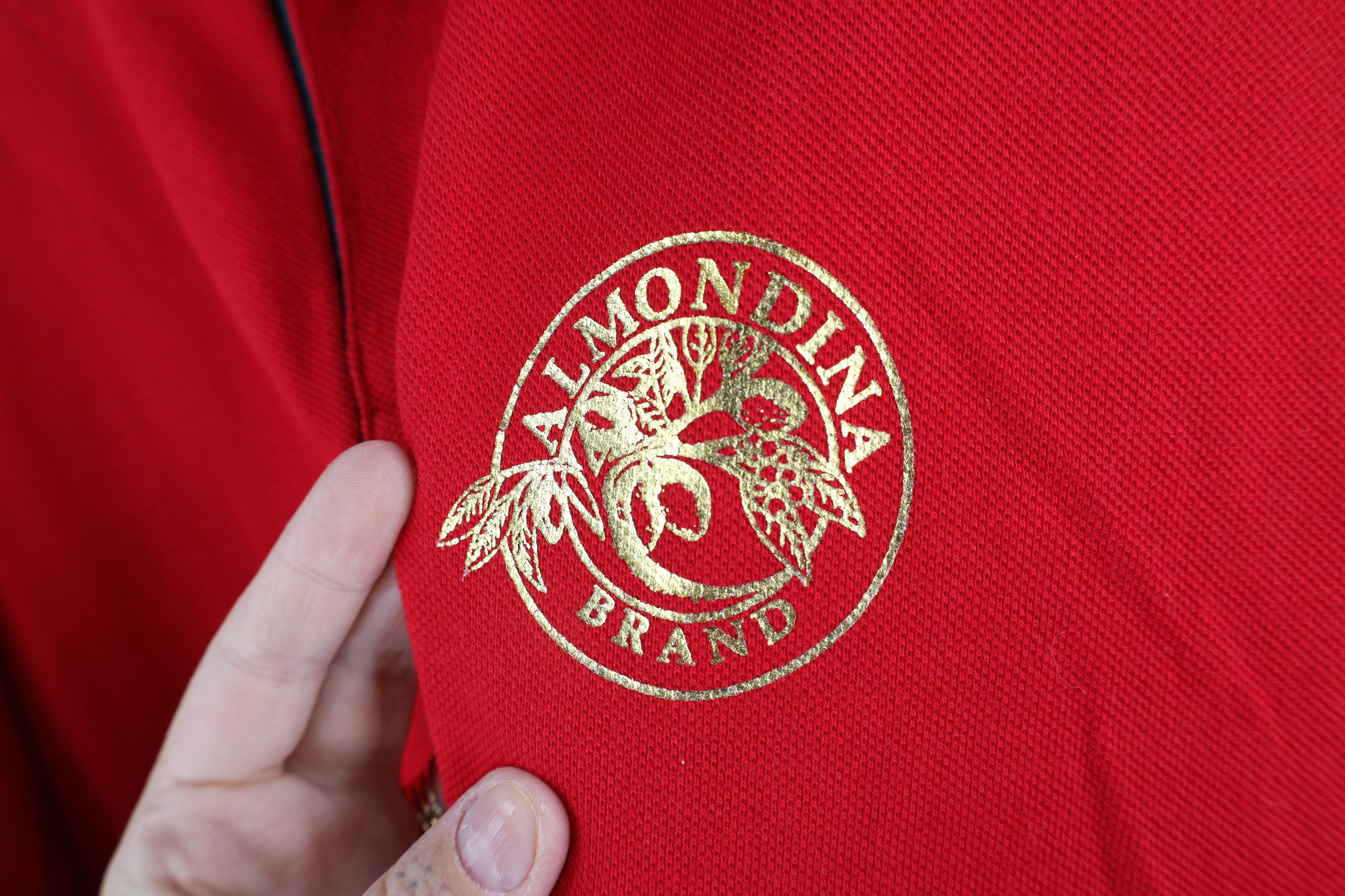 Vintage Vintage 90s Out Almondina Brand Biscuits Polo Shirt USA Size US L / EU 52-54 / 3 - 4 Thumbnail
