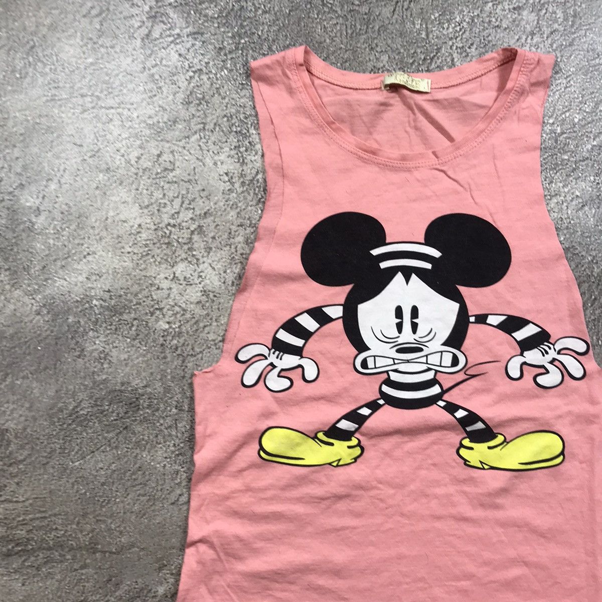 Vintage Vintage 90s Disney Mickey Mouse Graphic Tee Y2K Skater XS Size XS / US 0-2 / IT 36-38 - 2 Thumbnail