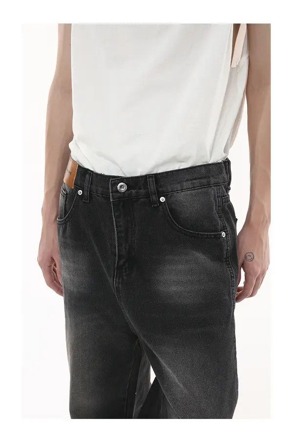 Japanese Brand Mari Vintage simple style distressed washed loose jeans Size US 32 / EU 48 - 4 Thumbnail
