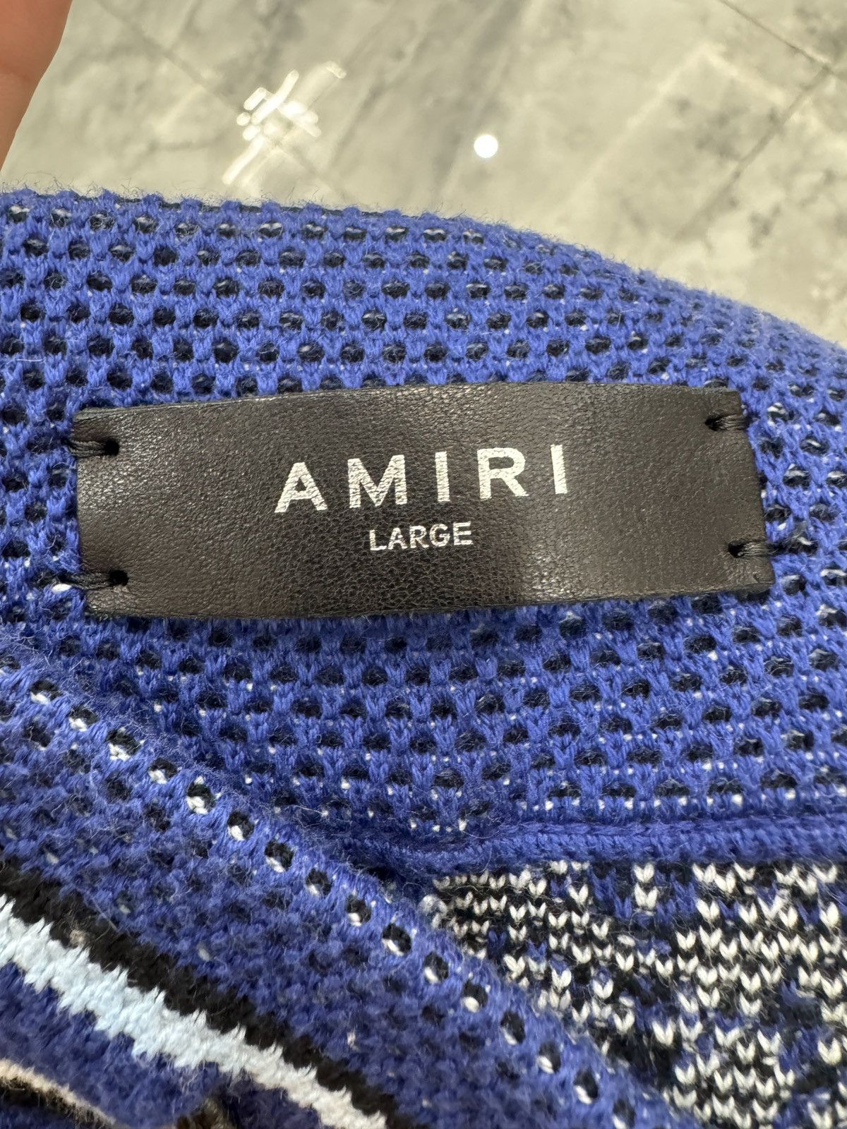 Amiri Amiri Blue Banda Yarn Sweatsuit Set Size US L / EU 52-54 / 3 - 8 Thumbnail