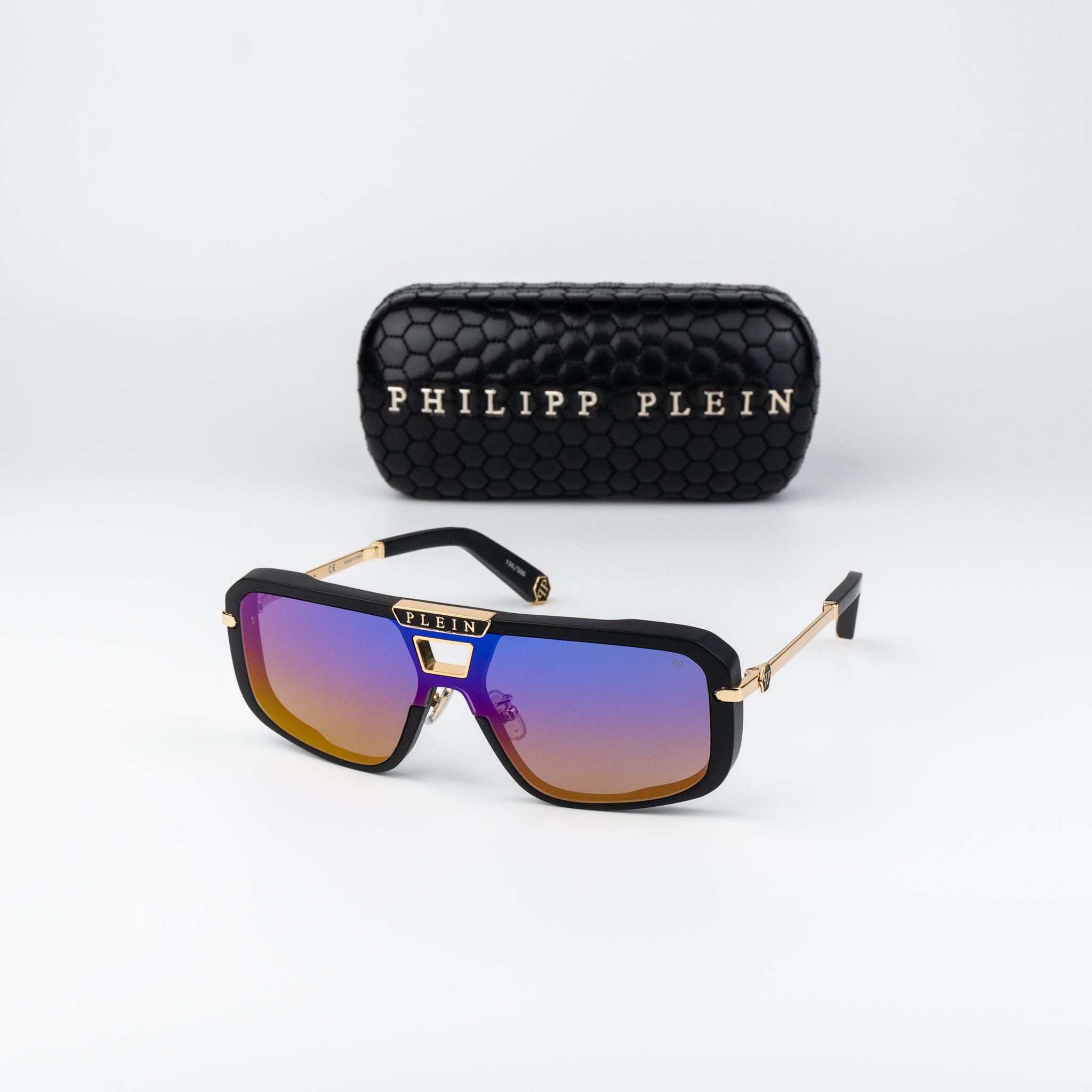 Philipp Plein Philipp Plein Men Sunglasses SPP008M 703V NEW AUTHENTIC Size ONE SIZE - 1 Thumbnail