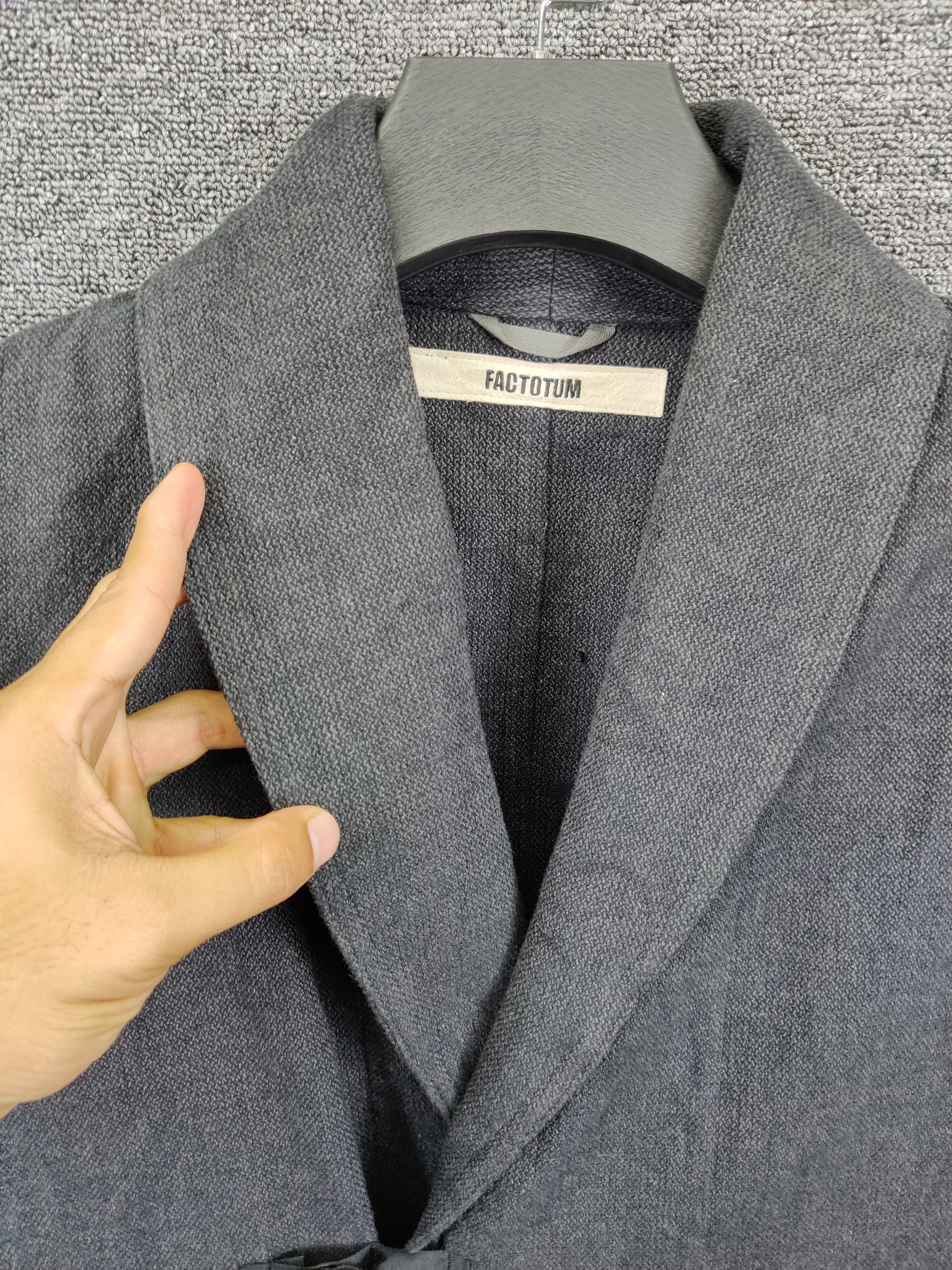 FACTOTUM Factotum Shawl Collar Cardigan Room Jacket Size US M / EU 48-50 / 2 - 2 Thumbnail