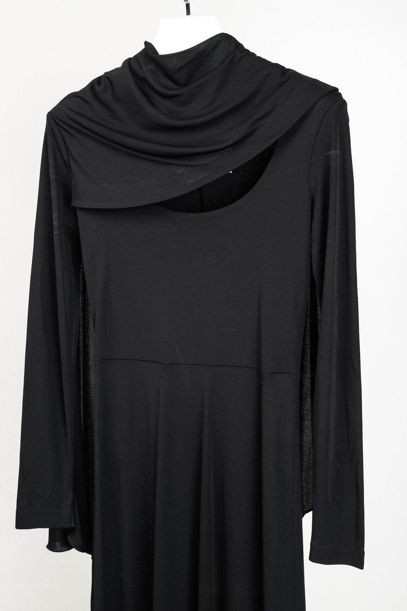 Tiger of Sweden Tiger of Sweden Tyyni Jersey Long-Sleeve Cape Midi Dress Size S / US 4 / IT 40 - 3 Thumbnail