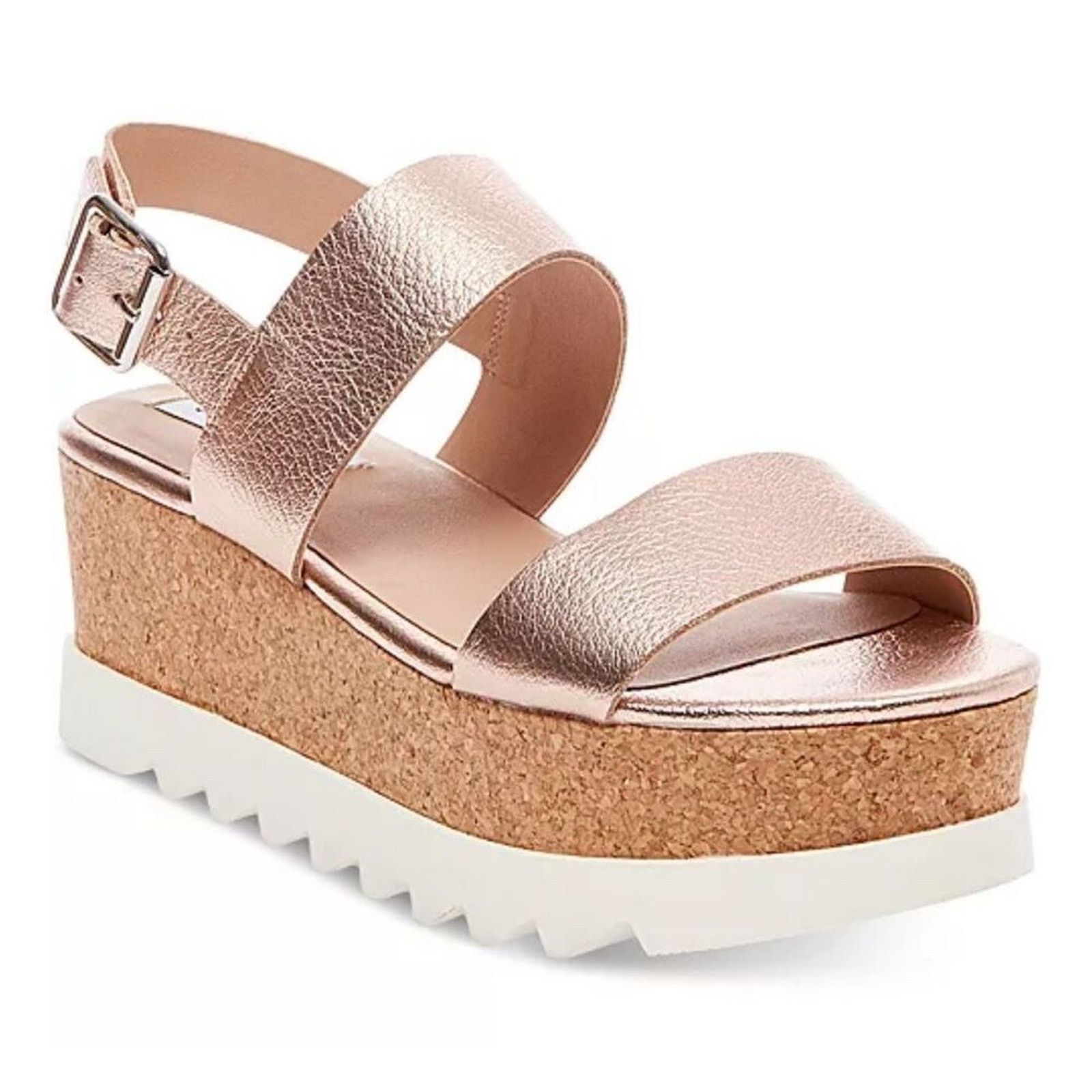 Steve Madden Steve Madden Krista Flatform Sandals - Size 7 Size US 7 / IT 37 - 1 Thumbnail