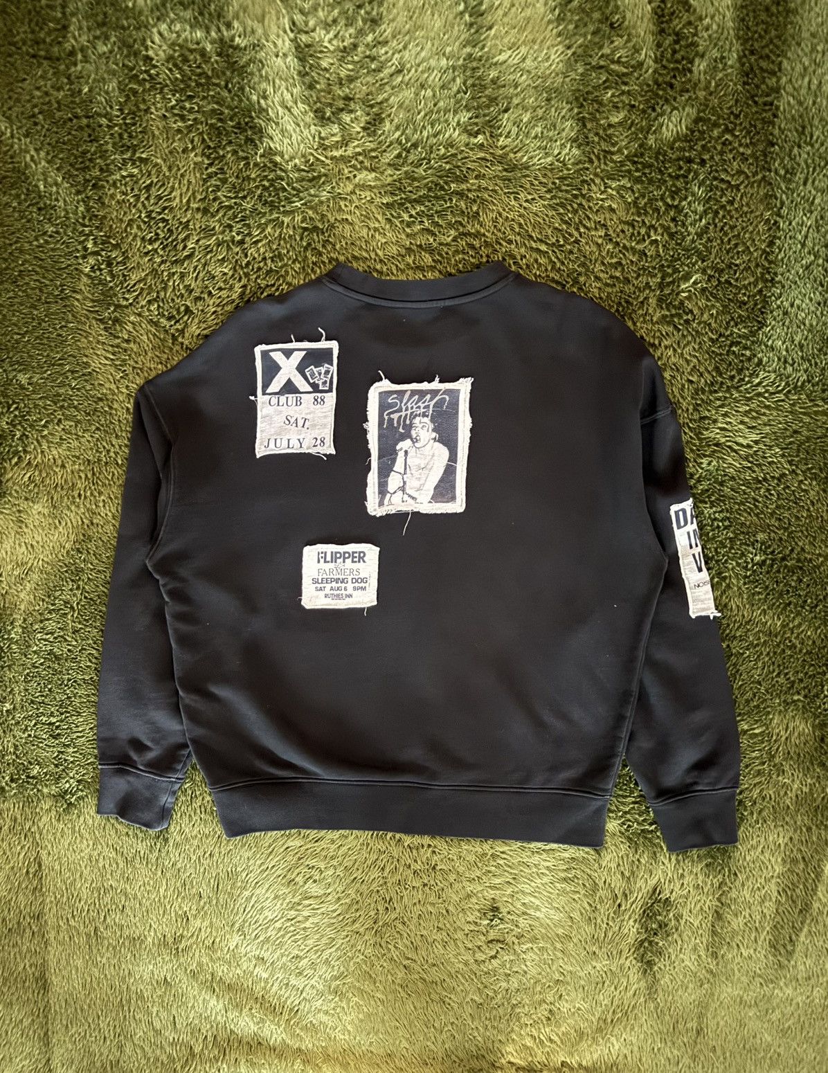Sandro Sandro 20AW Punk Patchwork Soft Touch Sweatshirt Size US XL / EU 56 / 4 - 7 Thumbnail