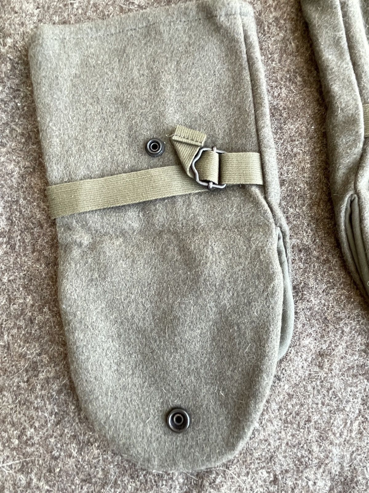 Other Austrian Military Vintage Wool Gloves Size ONE SIZE - 7 Thumbnail