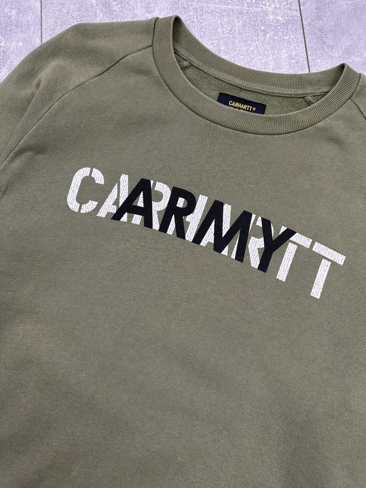 Other Carhartt Wip Army Training Sweatshirt Size US XS / EU 42 / 0 - 5 Thumbnail