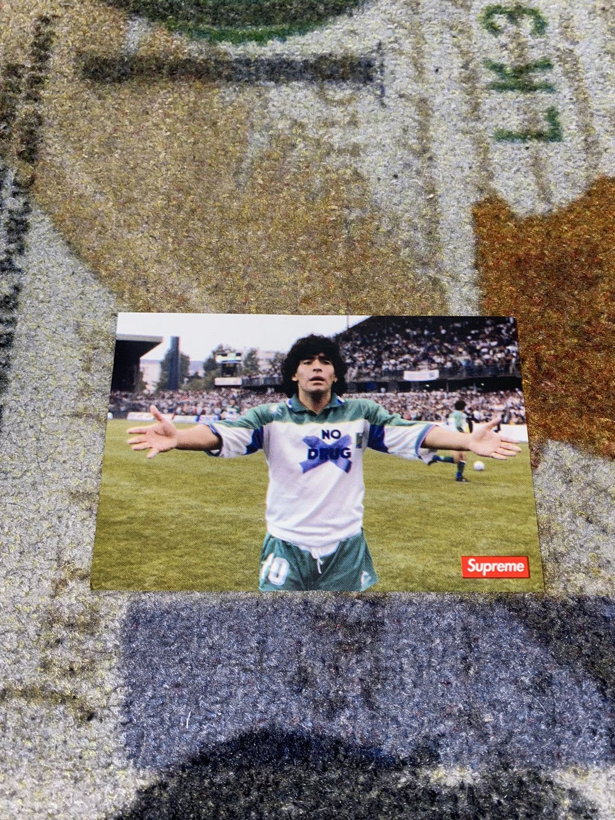 Supreme Supreme Maradona Picture Sticker Size ONE SIZE - 1 Thumbnail