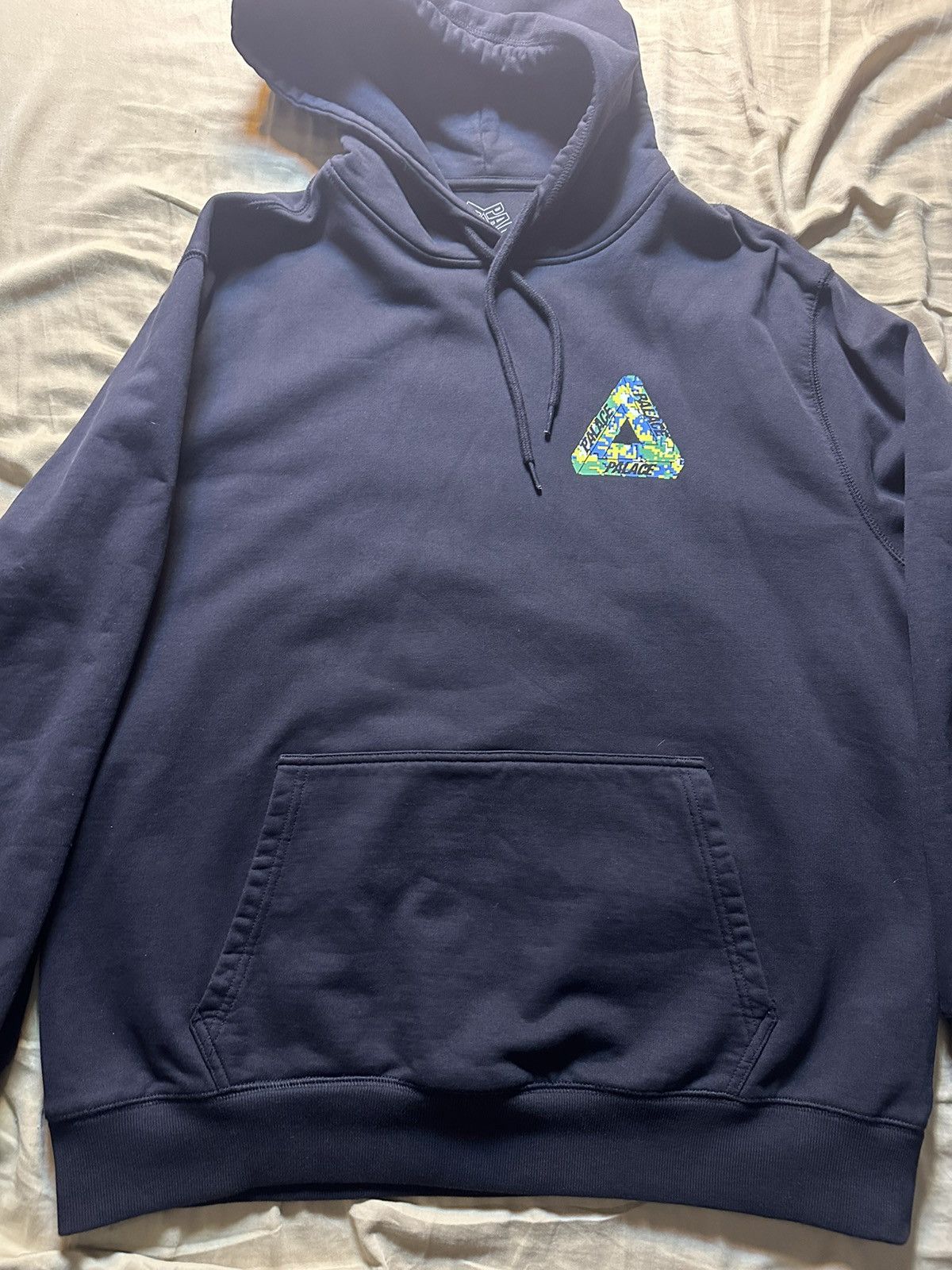 image of Palace Tri Digi Hood in Black, Men's (Size XL)