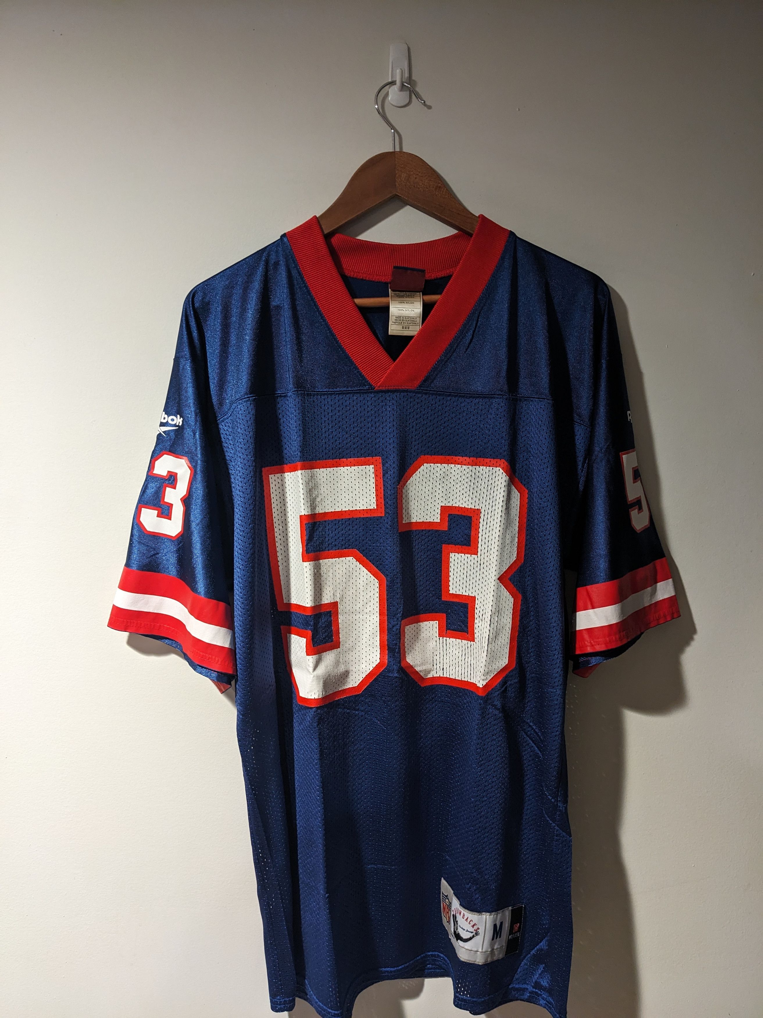 NFL × Vintage Vintage New York Giants Harry Carson NFL Football Jersey Size US M / EU 48-50 / 2 - 5 Thumbnail