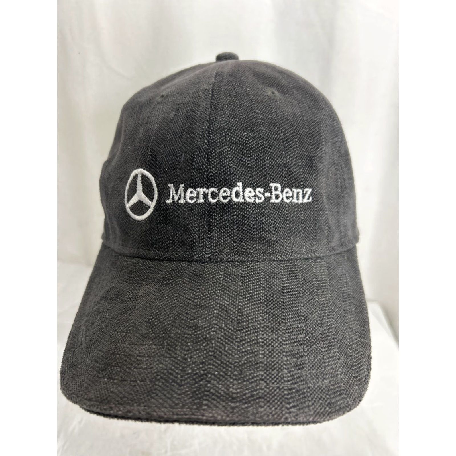 Mercedes-Benz Mercedes benz Baseball Cap Adjustable Strap Back Gray Embroidered Polyester Men Cap Size ONE SIZE - 3 Thumbnail