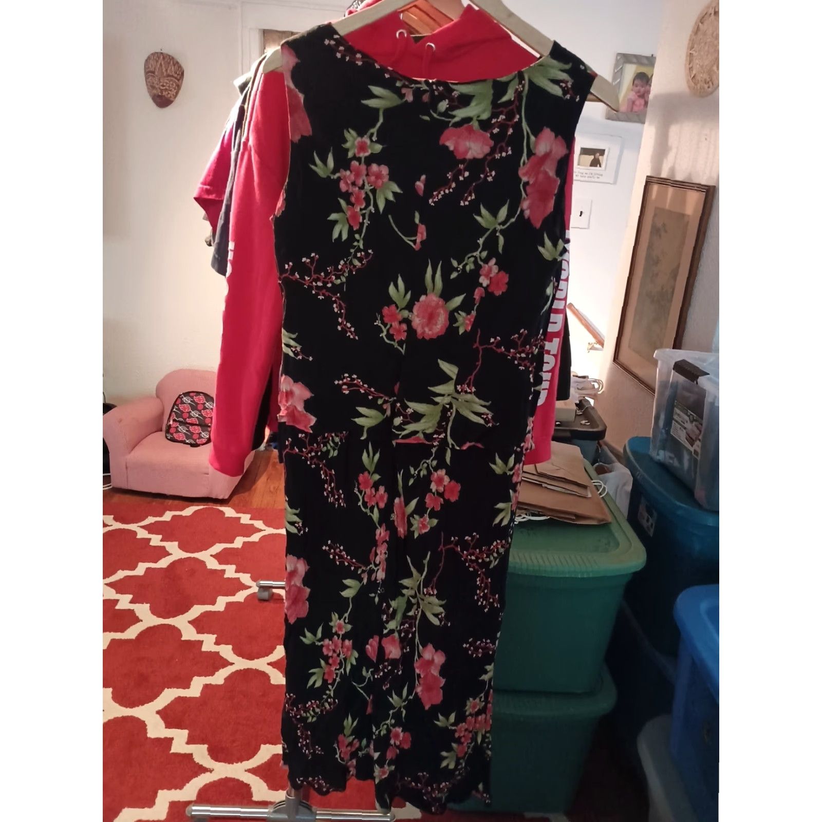 VINTAGE Evan Picone Dress Halter Evening Ladies Rayon Floral Print  Bulgarian Made In Bulgaria 12 Multi-Color Womens - qrcadvogados.com.br