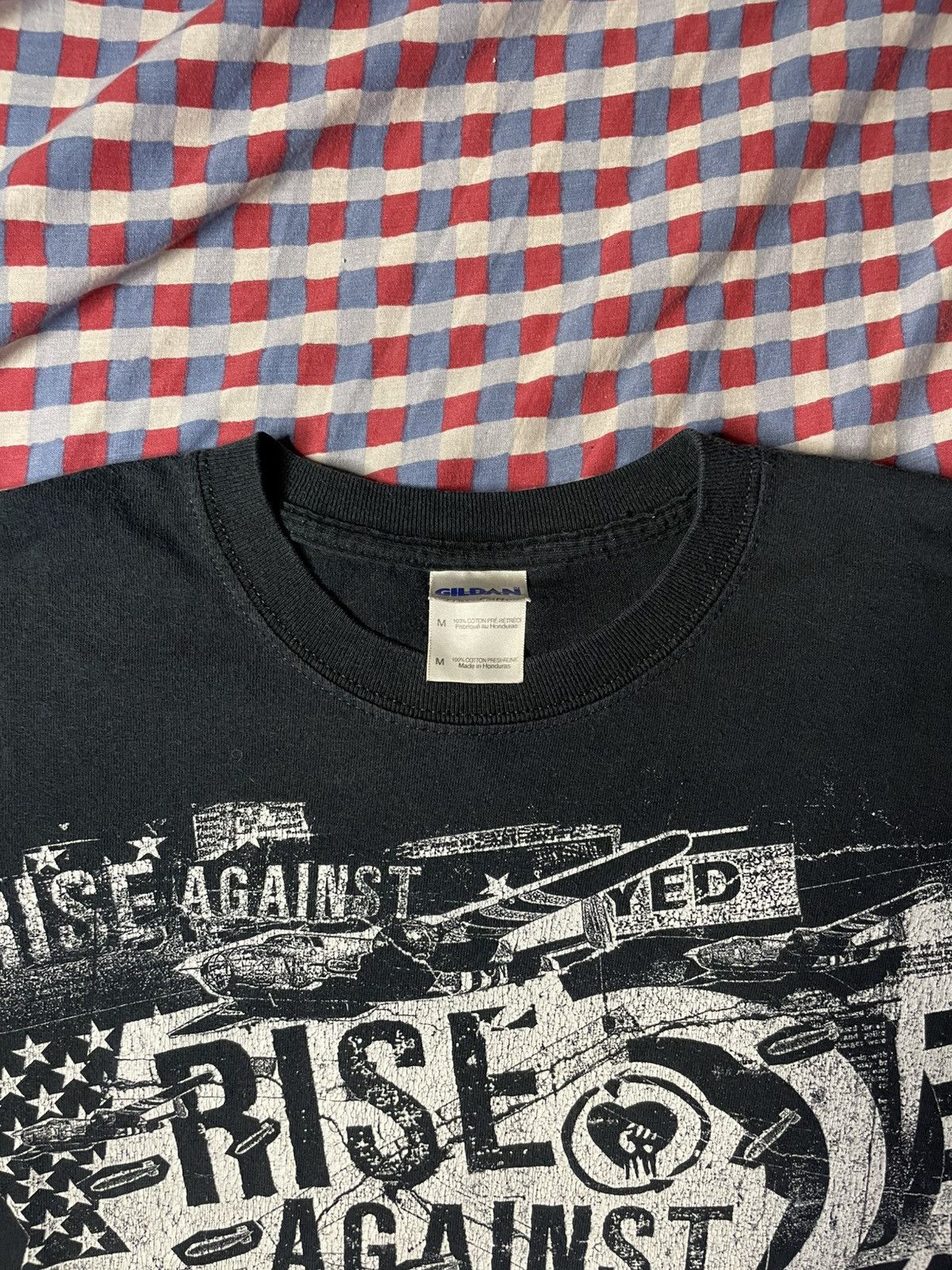 Vintage Vintage 2012 Rise Against shirt Size US L / EU 52-54 / 3 - 2 Thumbnail