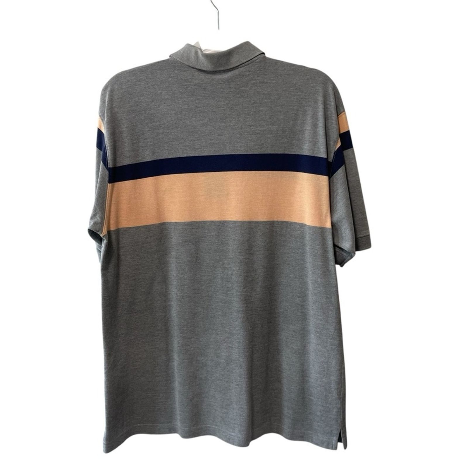 Lacoste Lacoste Men's Short Sleeve Polo Shirt LF Gray Size 7 XXL Size US XXL / EU 58 / 5 - 2 Thumbnail