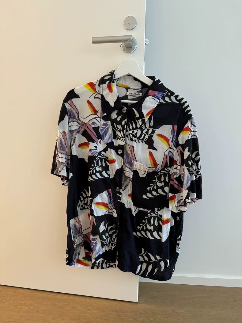 Our Legacy Our Legacy size48 Printed short-sleeved shirt Size US M / EU 48-50 / 2 - 1 Thumbnail