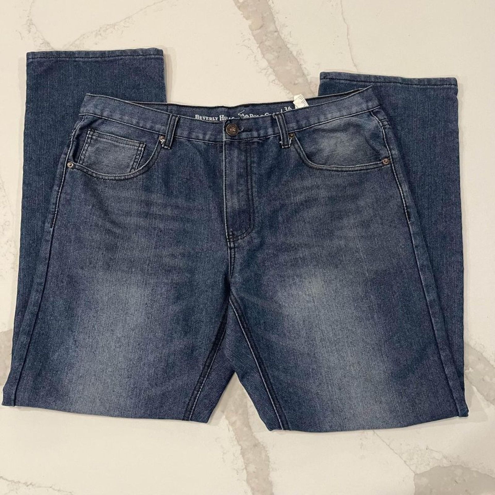Beverly Hills Polo Club Beverly Hills Polo Club Mens Denim Jeans Size 36x32 Straight Size US 36 / EU 52 - 2 Thumbnail