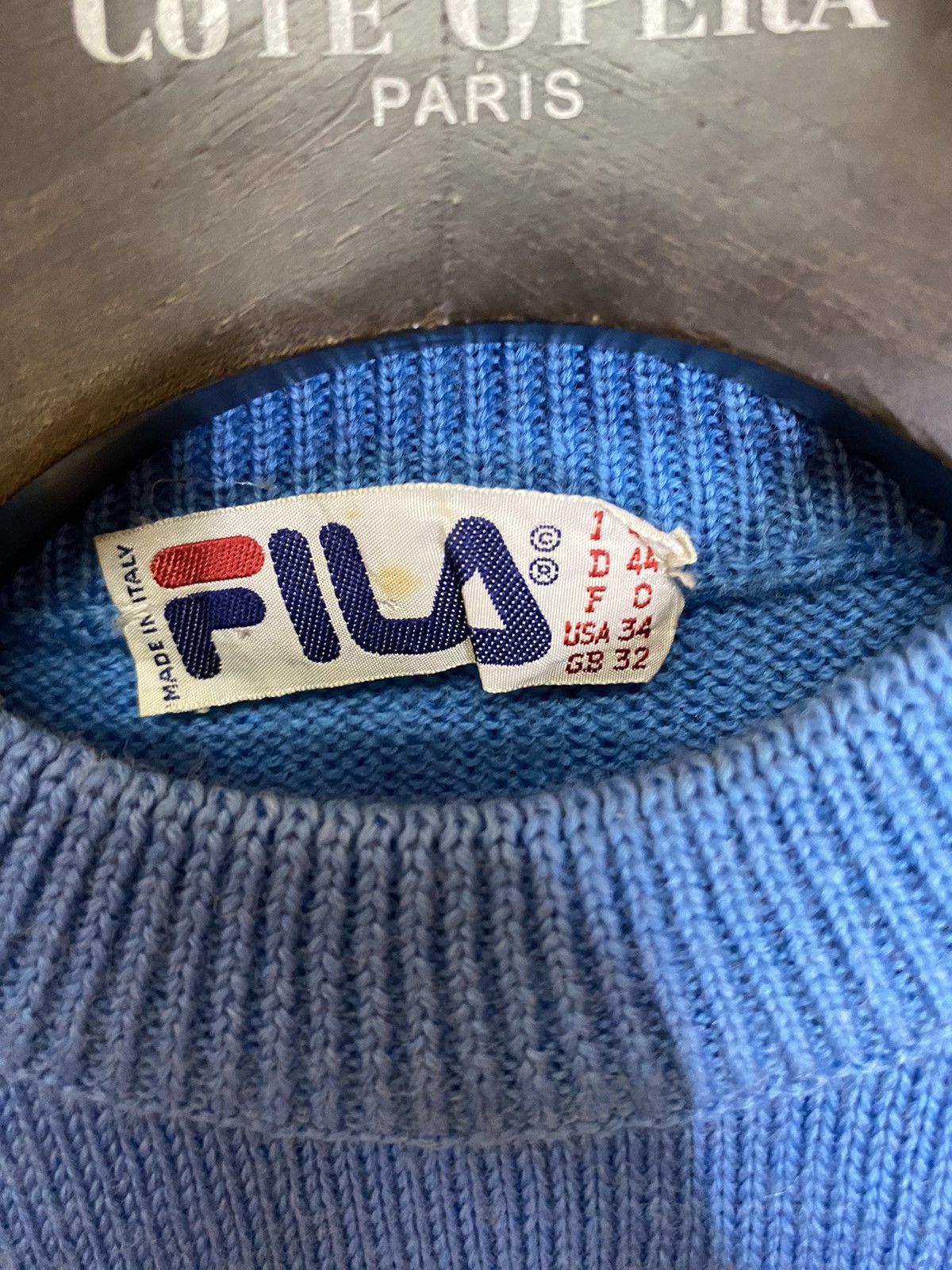 Fila × Vintage ‼️VINTAGE FILA KNIT SWEATER MADE IN ITALY SZ38 Size US M / EU 48-50 / 2 - 5 Thumbnail