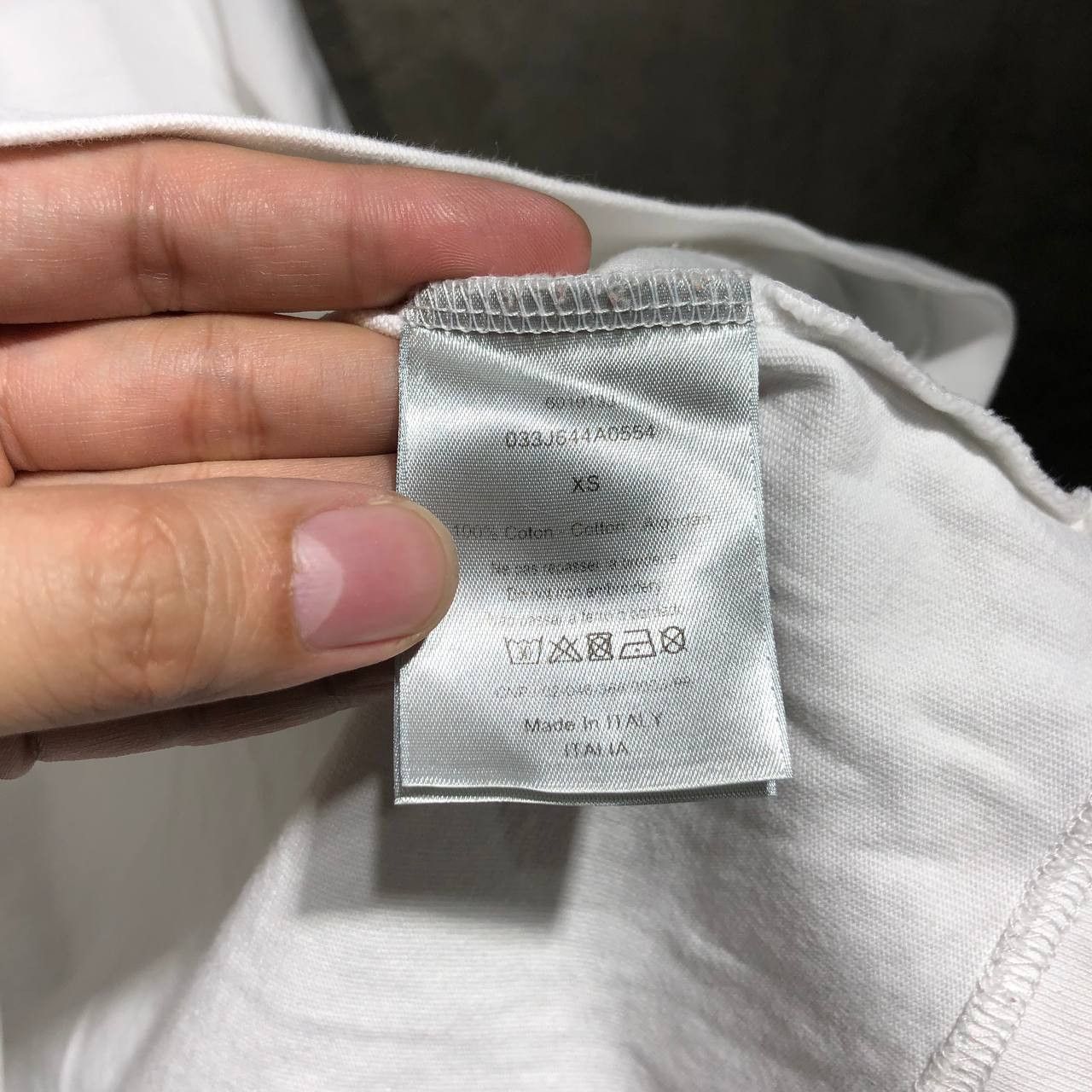 Dior × Stussy Dior X Stussy Small embroidered pocket tee Size US S / EU 44-46 / 1 - 10 Thumbnail