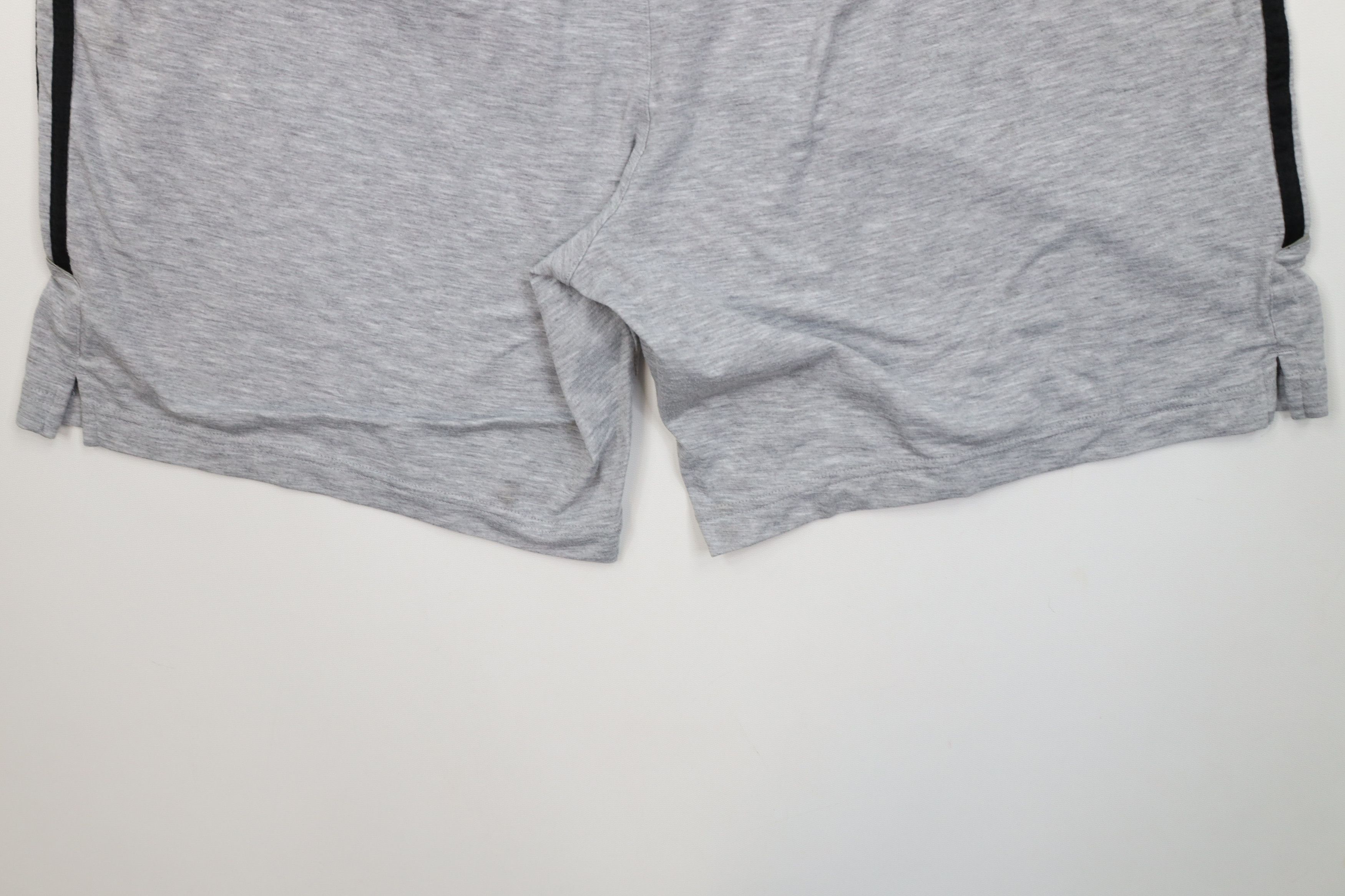 Adidas Vintage Y2K Adidas Spell Out Striped Above Knee Shorts Gray Size US 36 / EU 52 - 12 Thumbnail