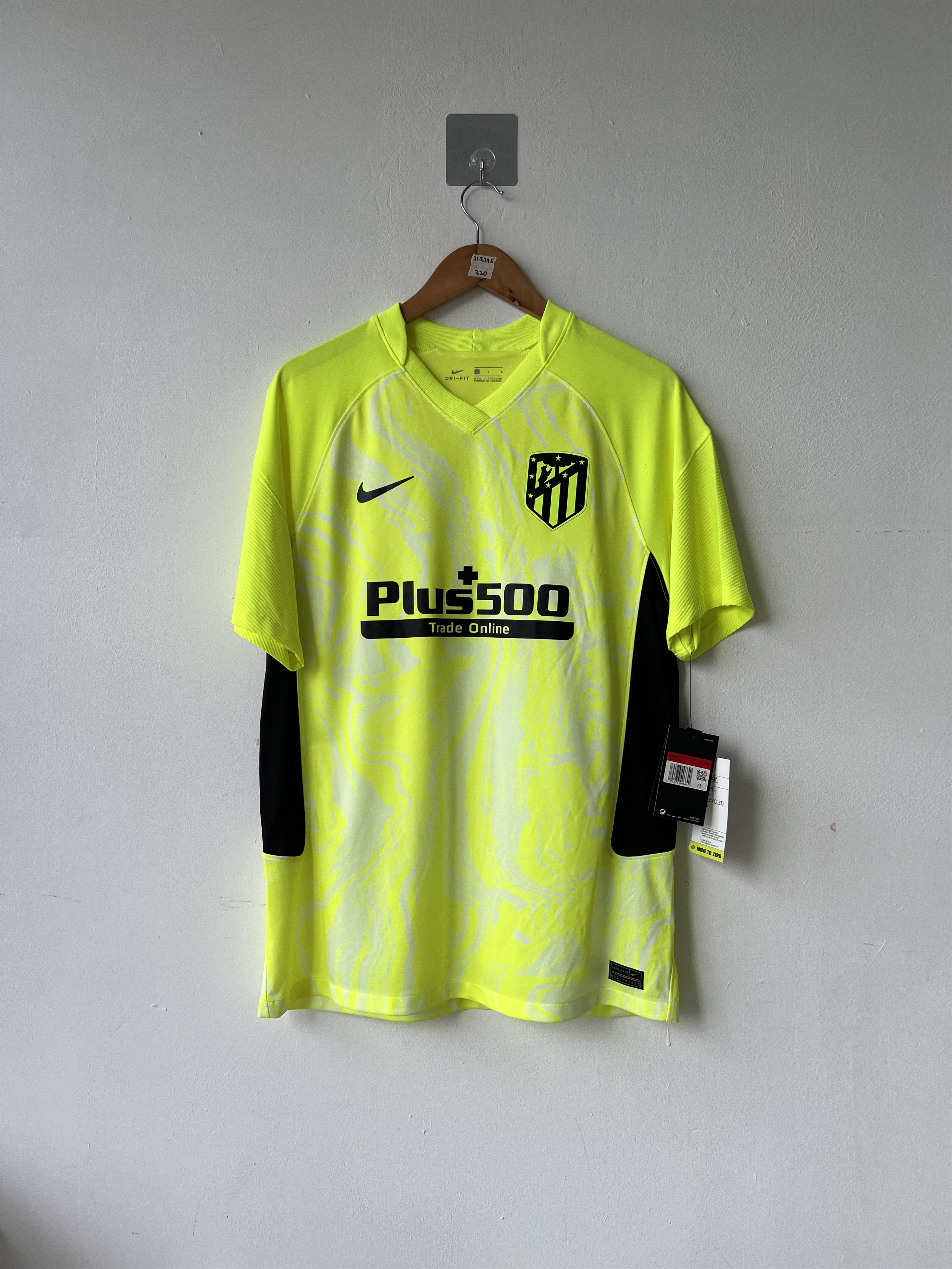 Nike (L) Atletico Madrid 2020-21 Third Shirt Suarez #9 (NEW) Kit Size US L / EU 52-54 / 3 - 2 Thumbnail