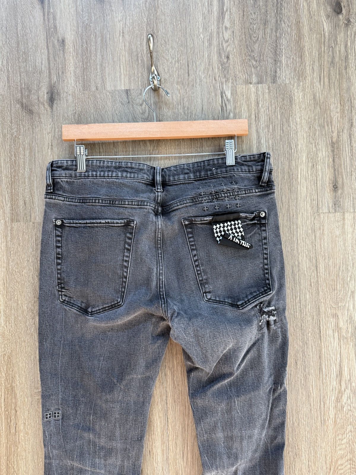 Ksubi Ksubi Grey Denim Jeans Size US 36 / EU 52 - 7 Thumbnail