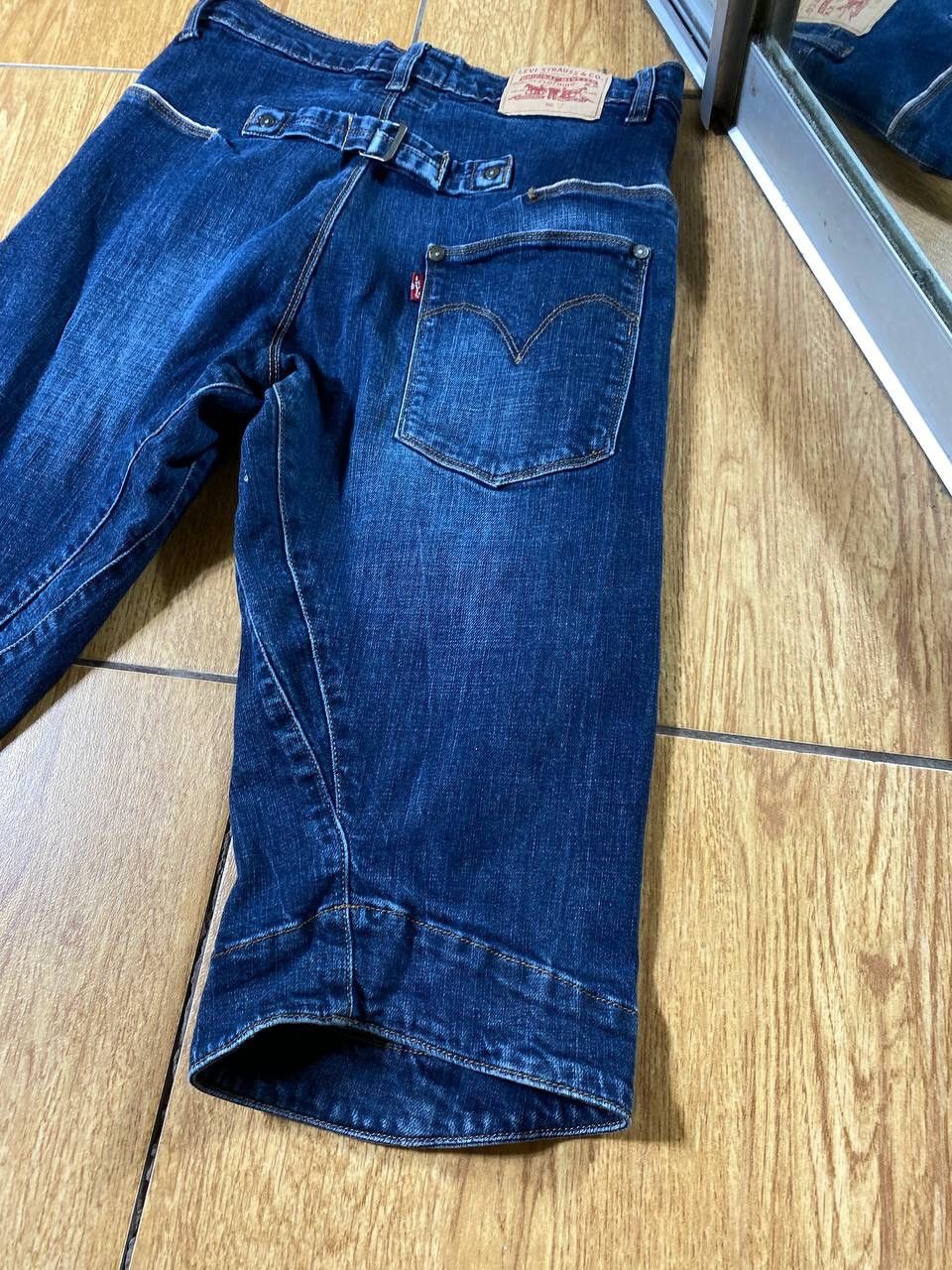 Levi's × Vintage VINTAGE THRASHED FADED LEVI’S WASH JEAN SHORTS Size US 30 / EU 46 - 17 Thumbnail