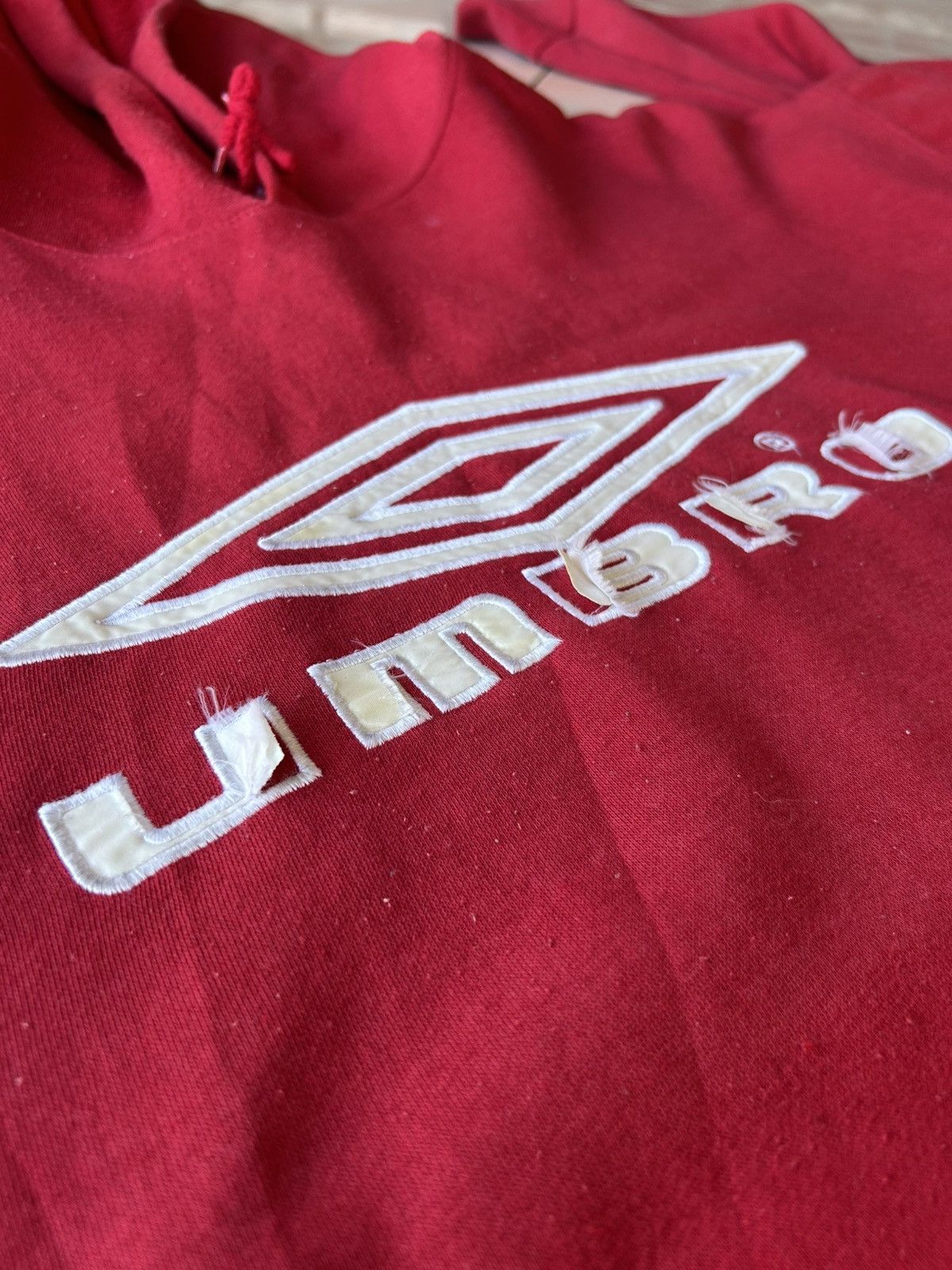 Umbro Vintage Umbro Big Logo Sunfaded Hoodie Size US L / EU 52-54 / 3 - 4 Thumbnail