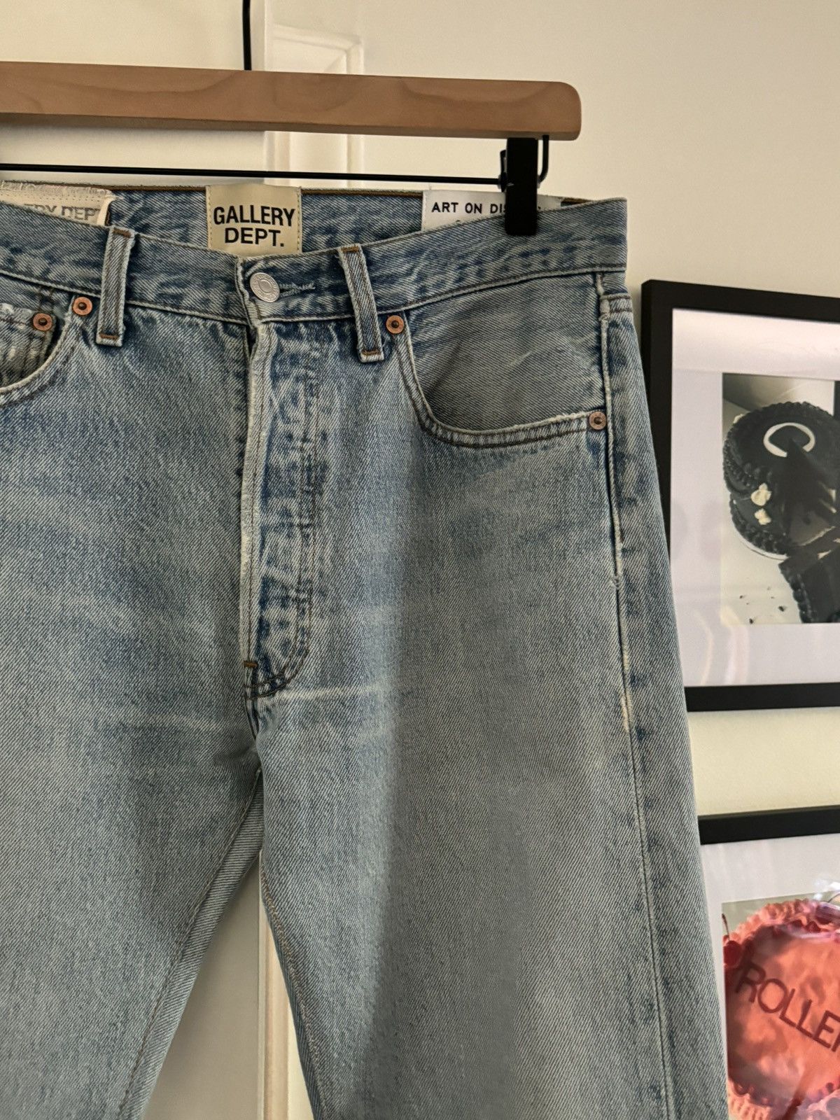 Gallery Dept. 5001 GALLERY DEPT DENIM Size US 31 - 7 Thumbnail
