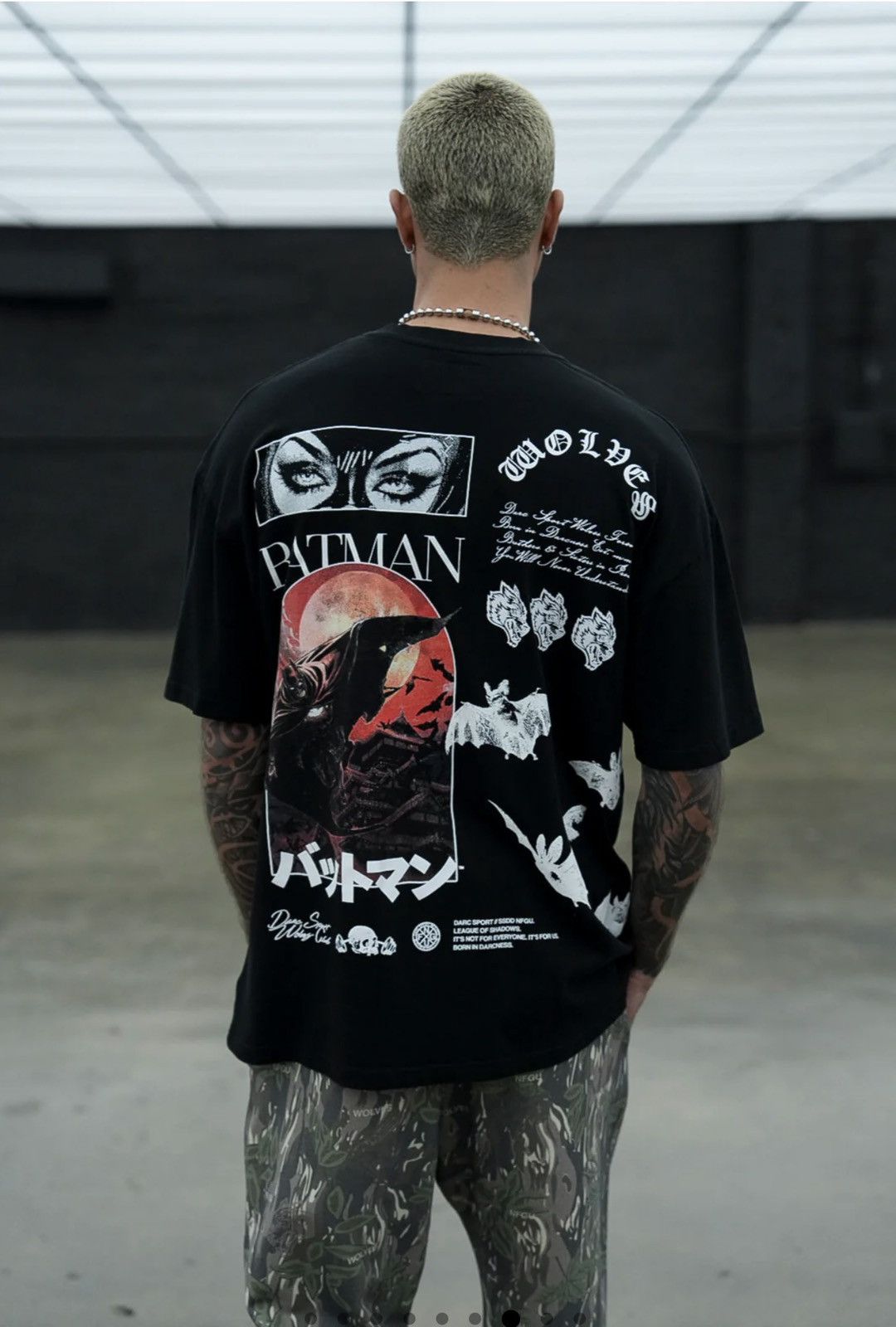 Darc Sport Darc Cave "Premium" Oversized TEE in Black Size US XL / EU 56 / 4 - 8 Thumbnail