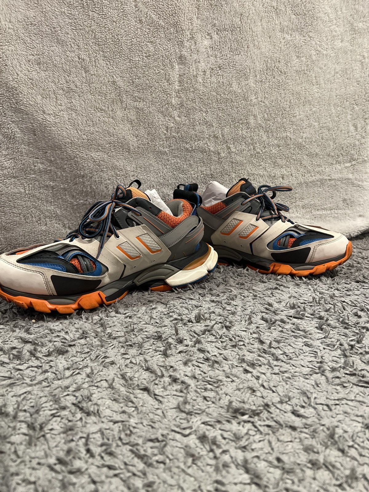 Balenciaga Balenciaga track (orange grey) Size US 12 / EU 45 - 2 Thumbnail