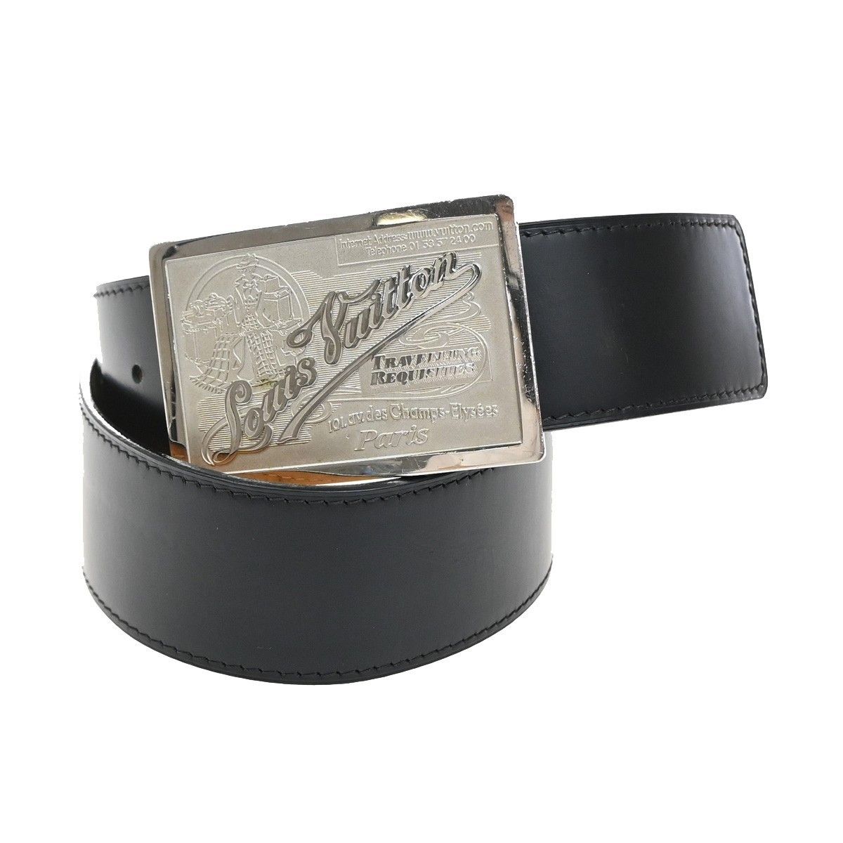 Louis Vuitton Louis Vuitton Travelling Requisites Belt Leather Size ONE SIZE - 1 Thumbnail