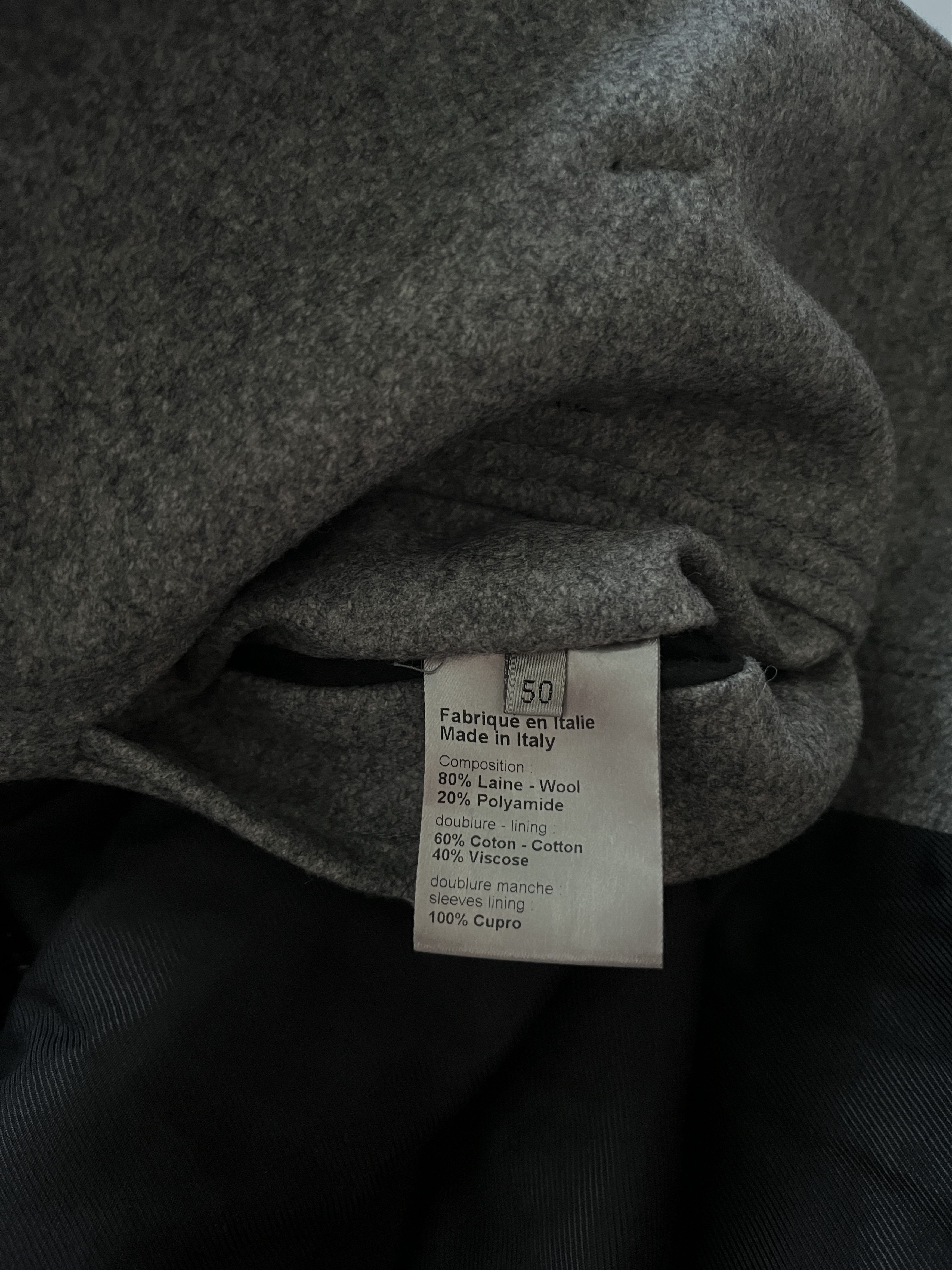 Dior ⚡️QUICK SALE⚡️2008 Dior KVA Gray Duffle Coat with Hood Size US M / EU 48-50 / 2 - 6 Thumbnail