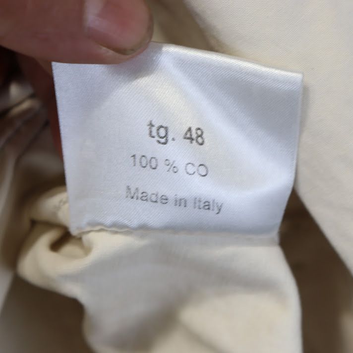 Tom Ford o1rshd1 Denim Jacket in Ivory Size US M / EU 48-50 / 2 - 7 Thumbnail