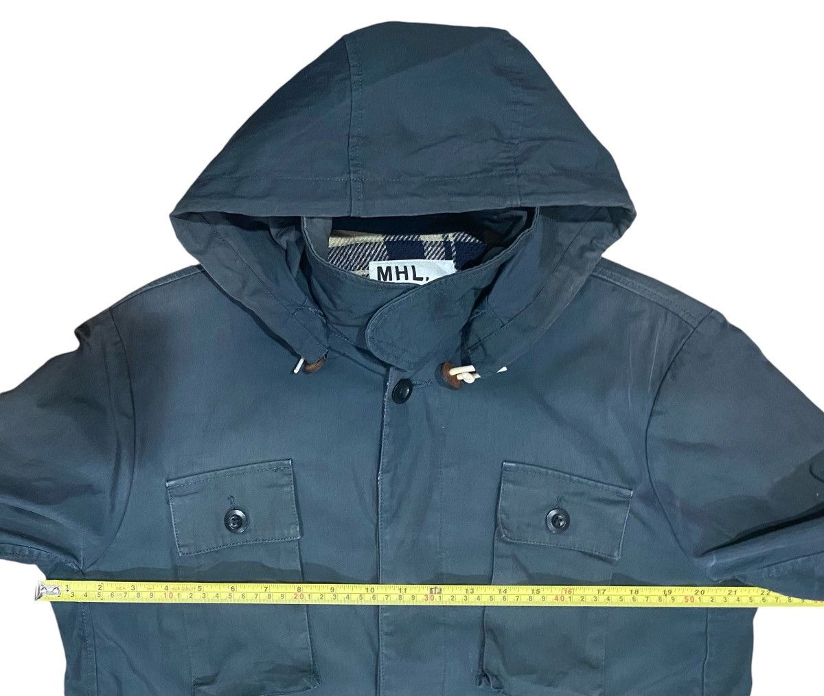 Margaret Howell Vtg🔥MARGARET HOWELL Hoodie Button Jacket (L) Size US L / EU 52-54 / 3 - 17 Thumbnail