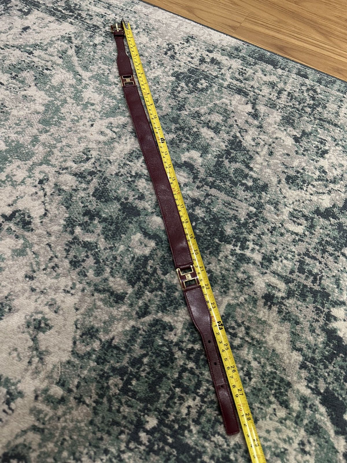 Givenchy Vintage 1980 Givenchy Leather Ladies Belt Size ONE SIZE - 11 Thumbnail