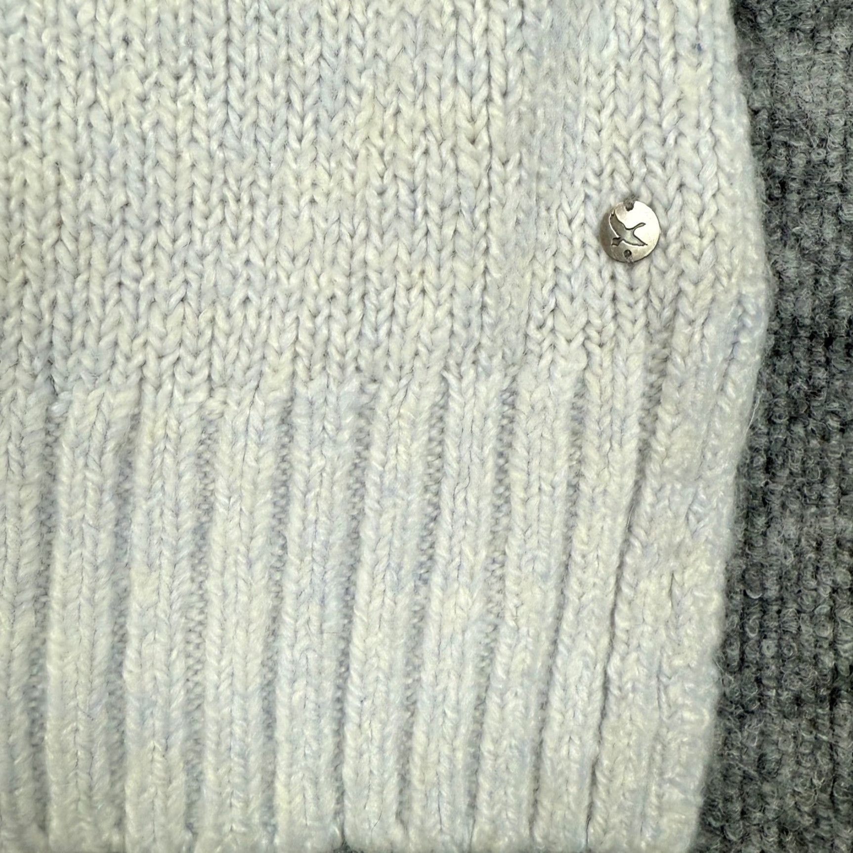 Eddie Bauer Eddie Bauer Sleepwear Large Knit Turtleneck Sweater Tunic Loungewear Soft Cozy Womens Knit Turtleneck sweater oversized solid Pale Blue 90s? Size L / US 10 / IT 46 - 7 Thumbnail