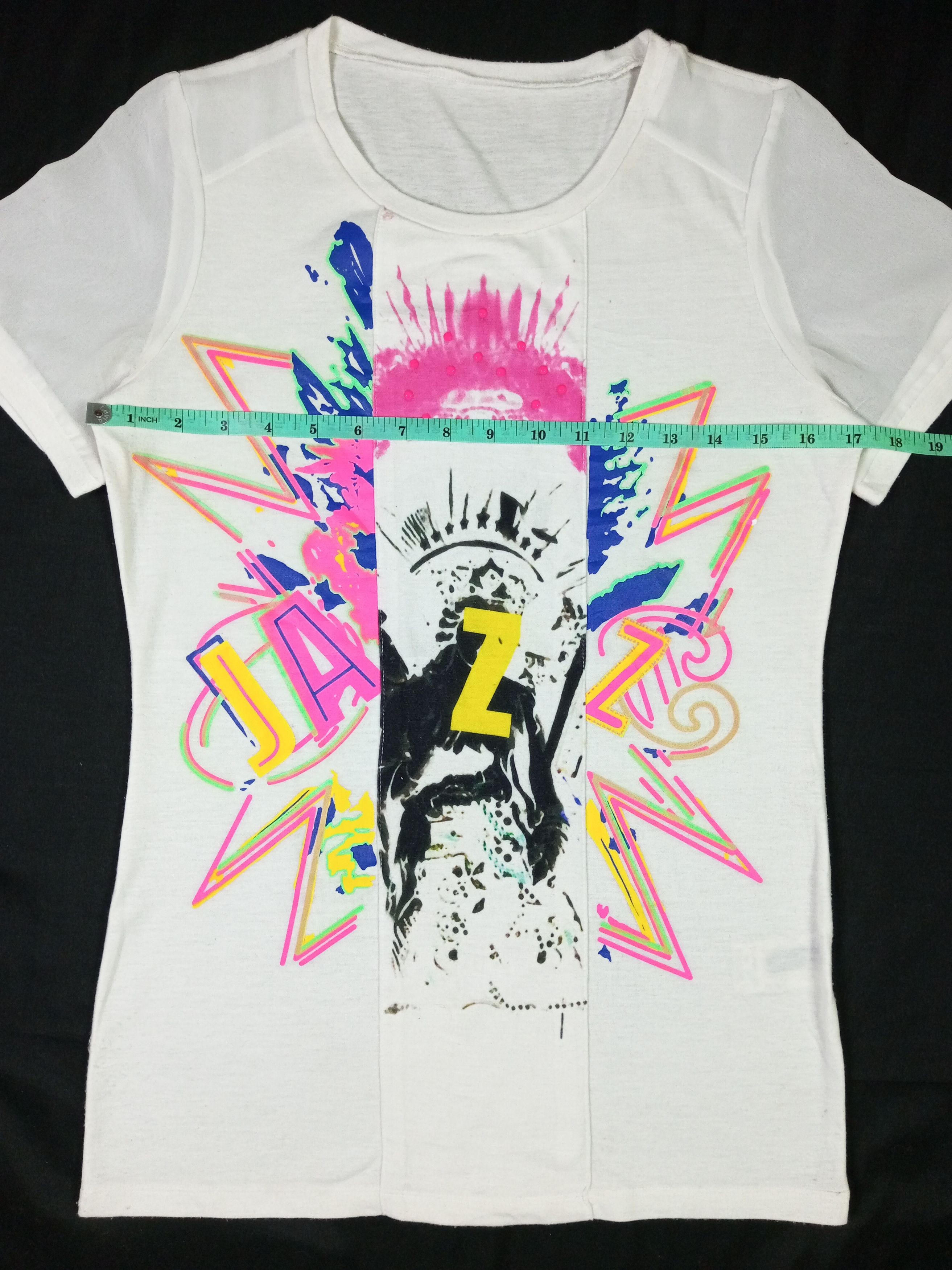 Hysteric Glamour × Japanese Brand ☠️ Viki Numerous Women TShirt punk style 🕸️ Size S / US 4 / IT 40 - 7 Thumbnail