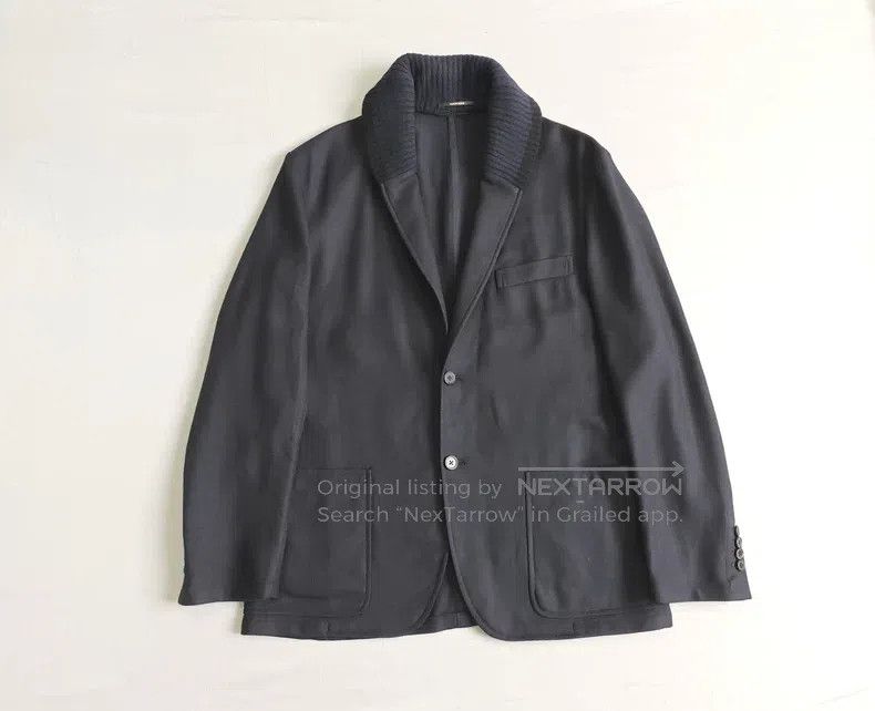 Other Hermes Wool suit jacket coat, dark blue, 100% wool fabric, Size 52R - 1 Thumbnail